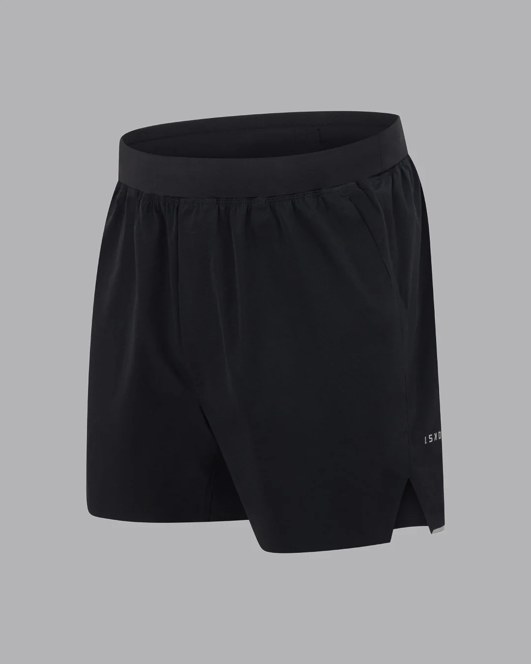 Hybrid 5" Short - Black-Reflective
