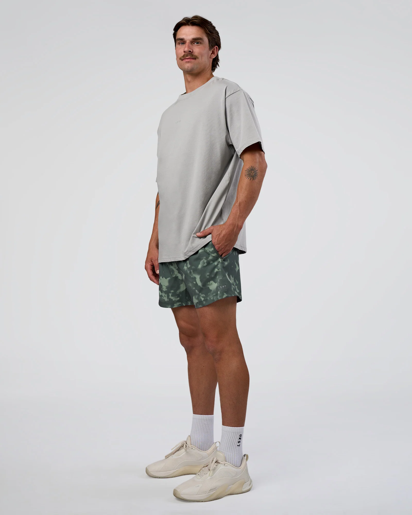 Rep 5" Performance Short - Washed Camo Carbon