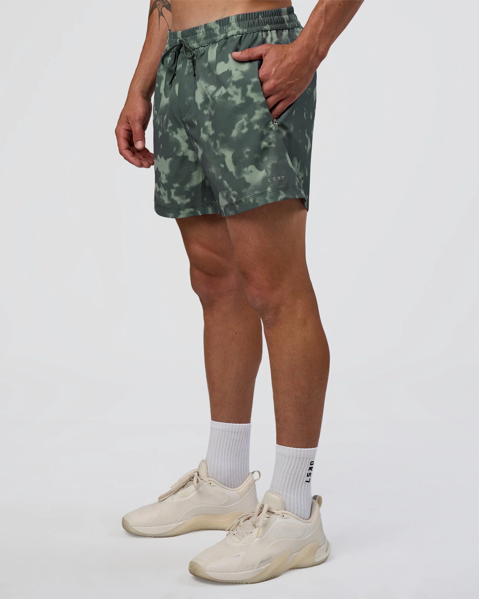 Rep 5" Performance Short - Washed Camo Carbon