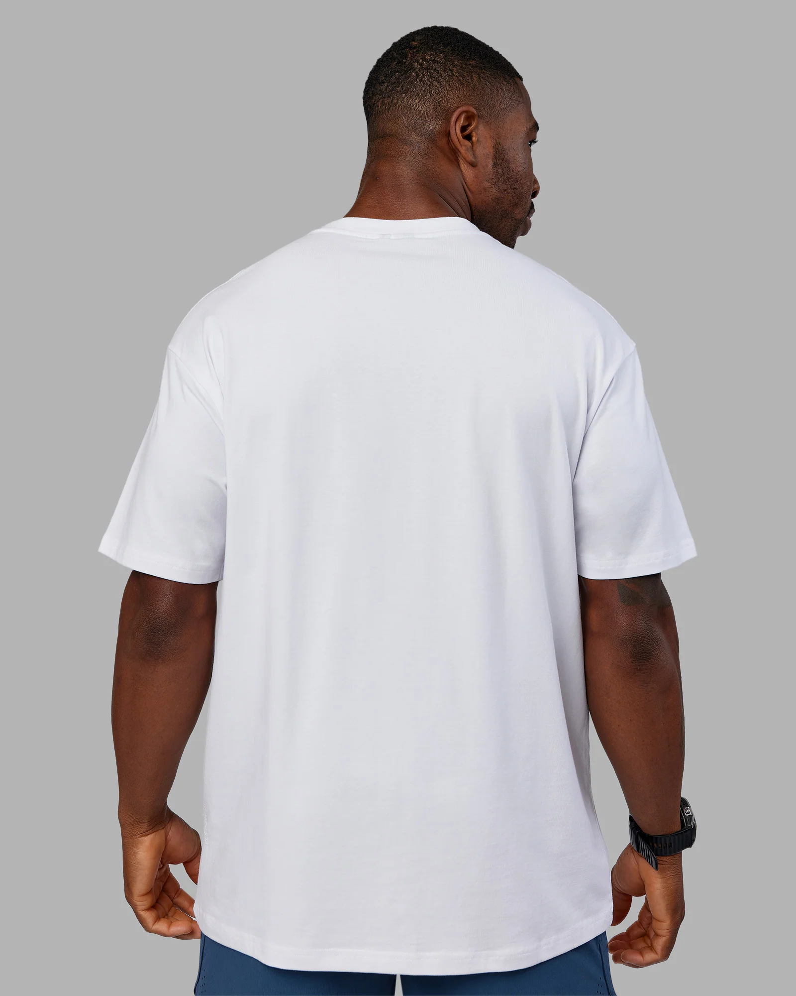 Base FLXCotton Tee Oversized - White 3 Base FLXCotton Tee Oversized - White