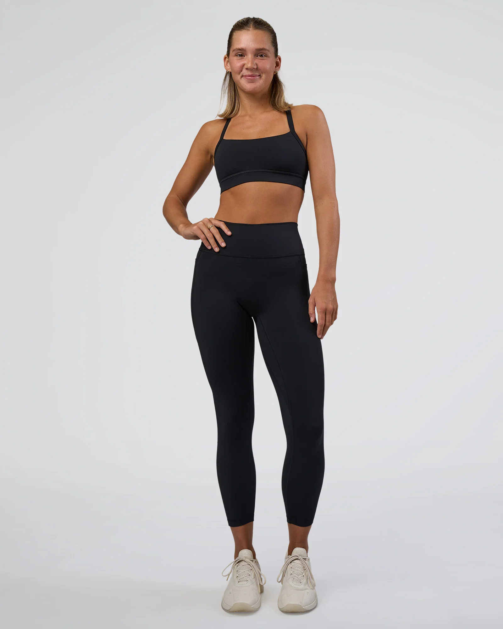 Fusion Ultra High-Rise 7/8 Legging Pockets - Black