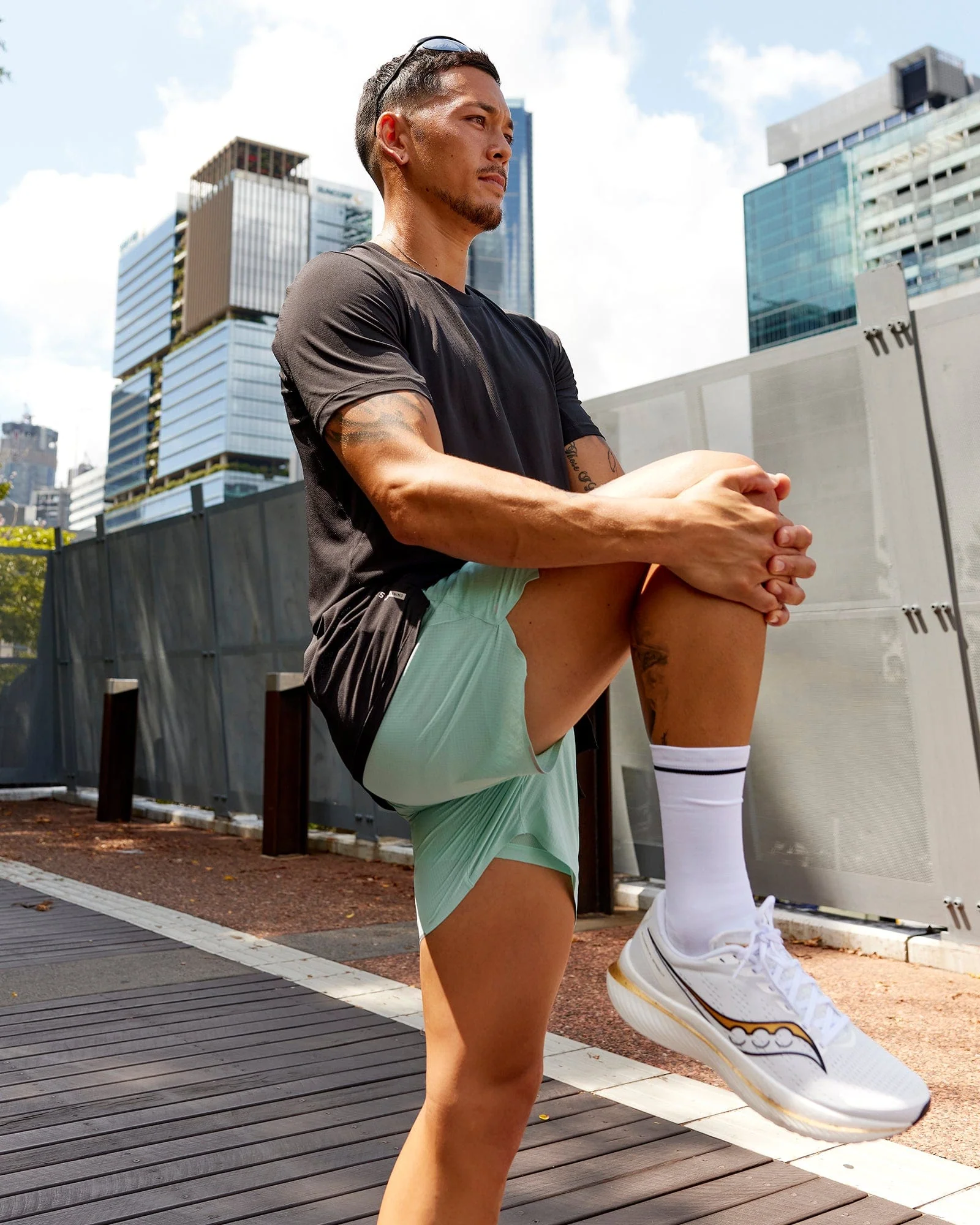 Pace Running Tee - Black 6 Pace Running Tee - Black