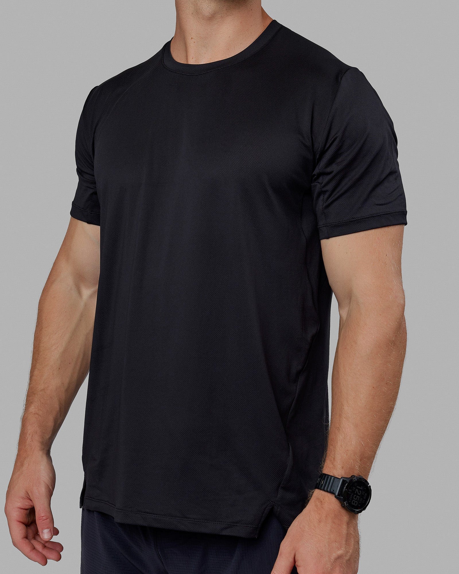Pace Running Tee - Black 8 Pace Running Tee - Black