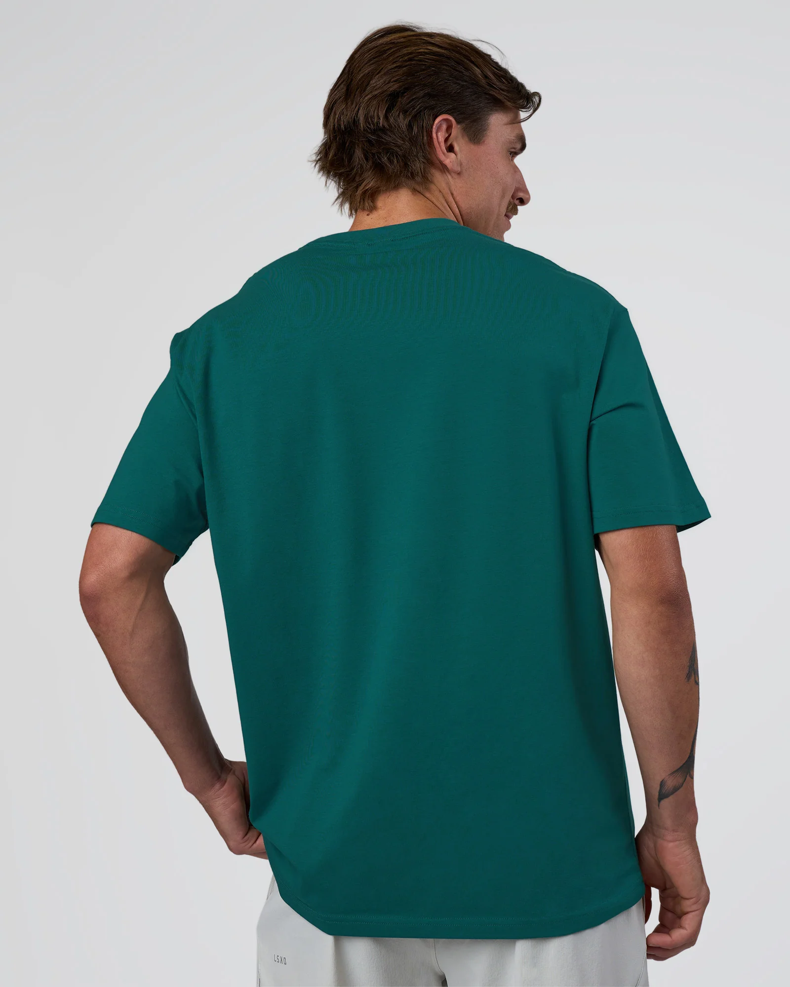 Base FLXCotton Tee Oversized - Transformative Teal