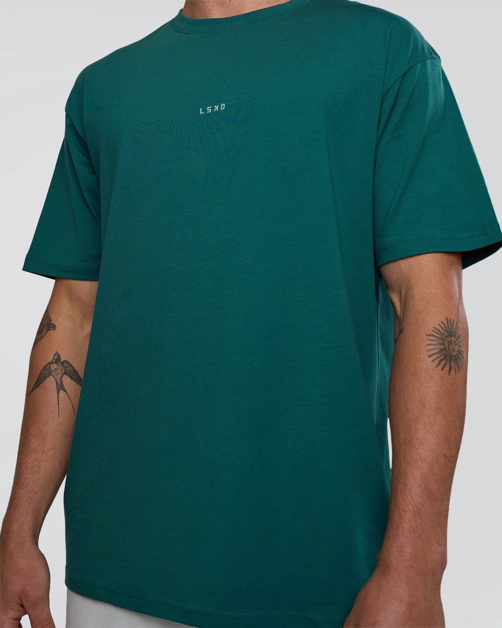 Base FLXCotton Tee Oversized - Transformative Teal