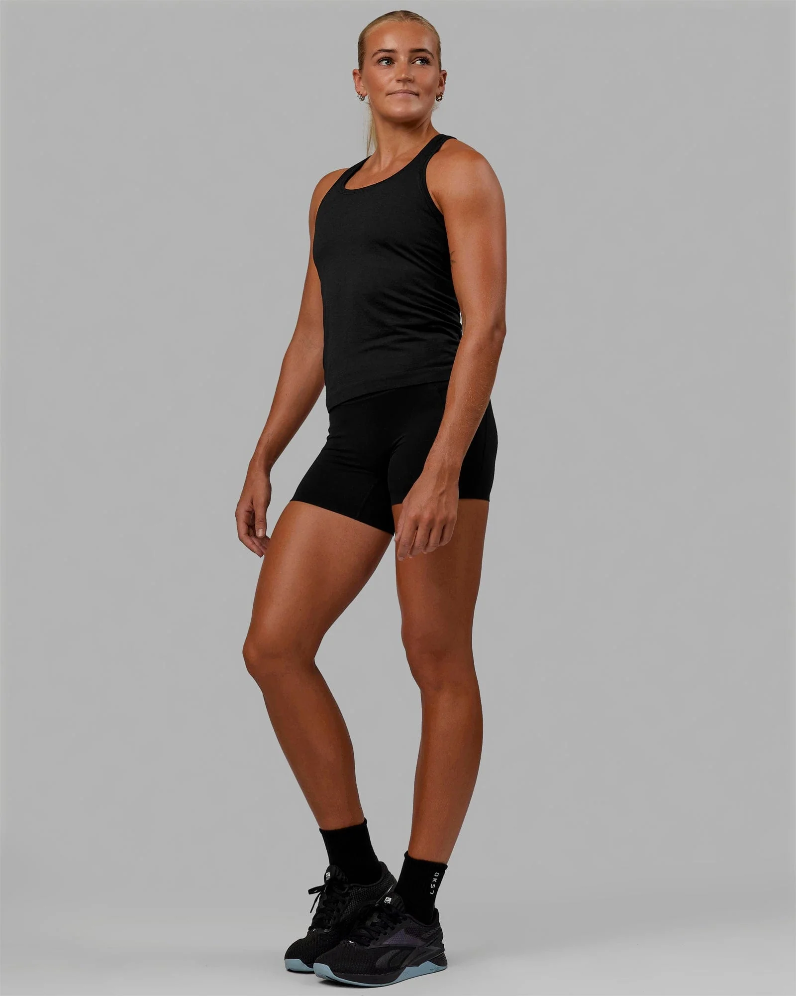 AeroFLX+ Seamless Tank - Black Marl