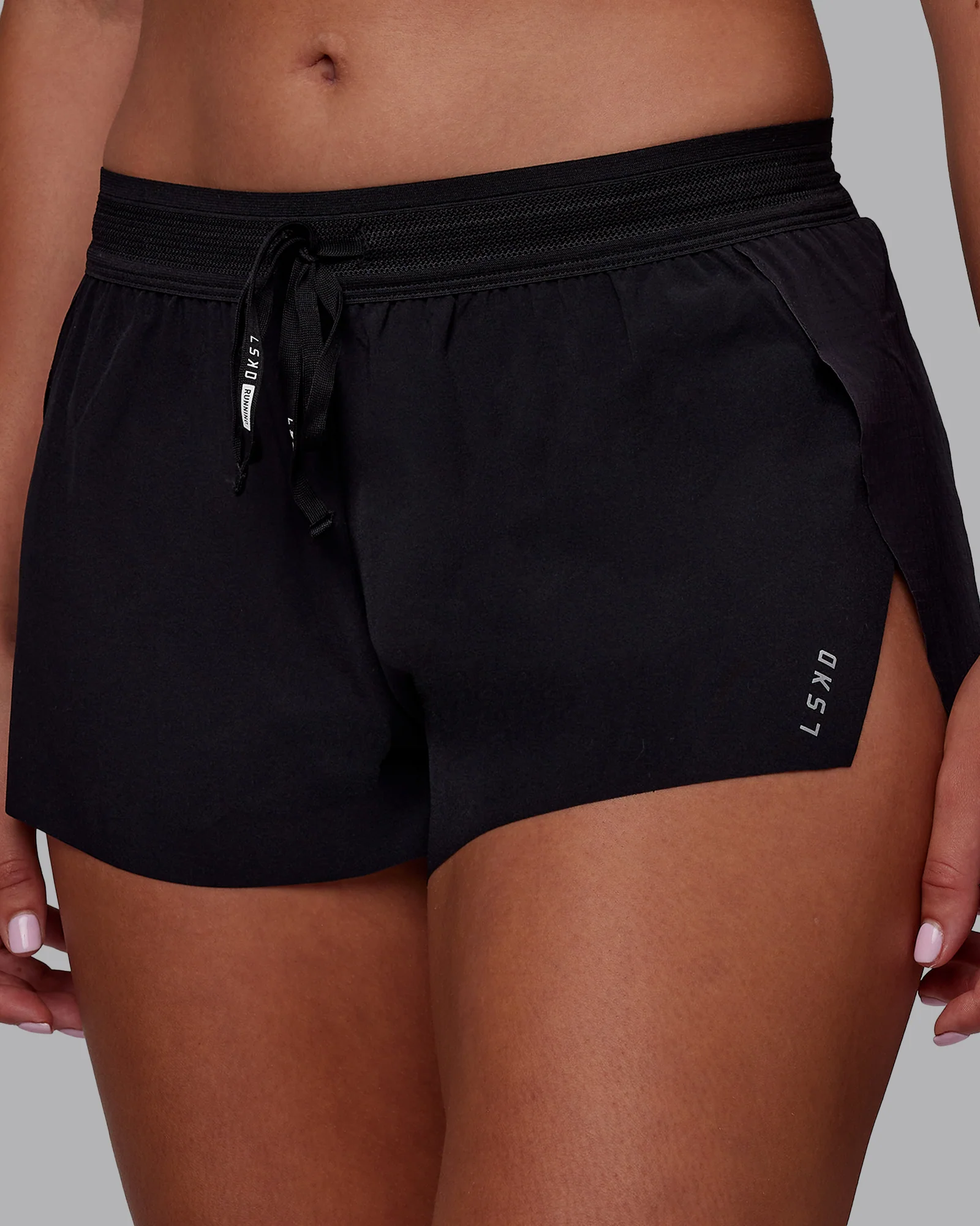 Accelerate 3" Mid-Rise Running Short - Black