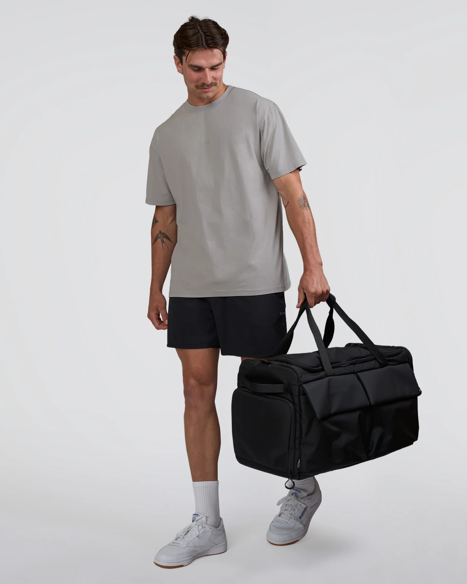 Base FLXCotton Tee Oversized - Alloy Washed