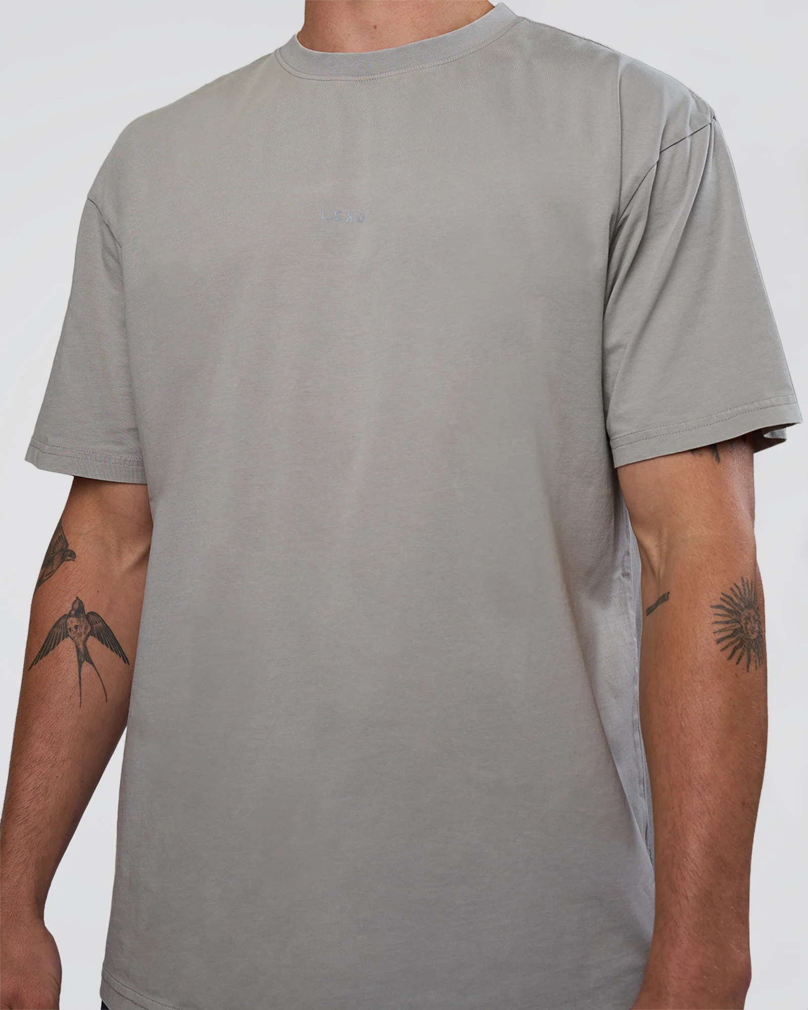 Base FLXCotton Tee Oversized - Alloy Washed 6 Base FLXCotton Tee Oversized - Alloy Washed