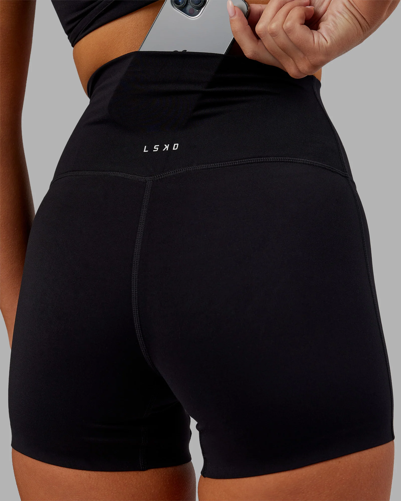 Elixir Ultra High-Rise 4" Short - Black 6 Elixir Ultra High-Rise 4" Short - Black