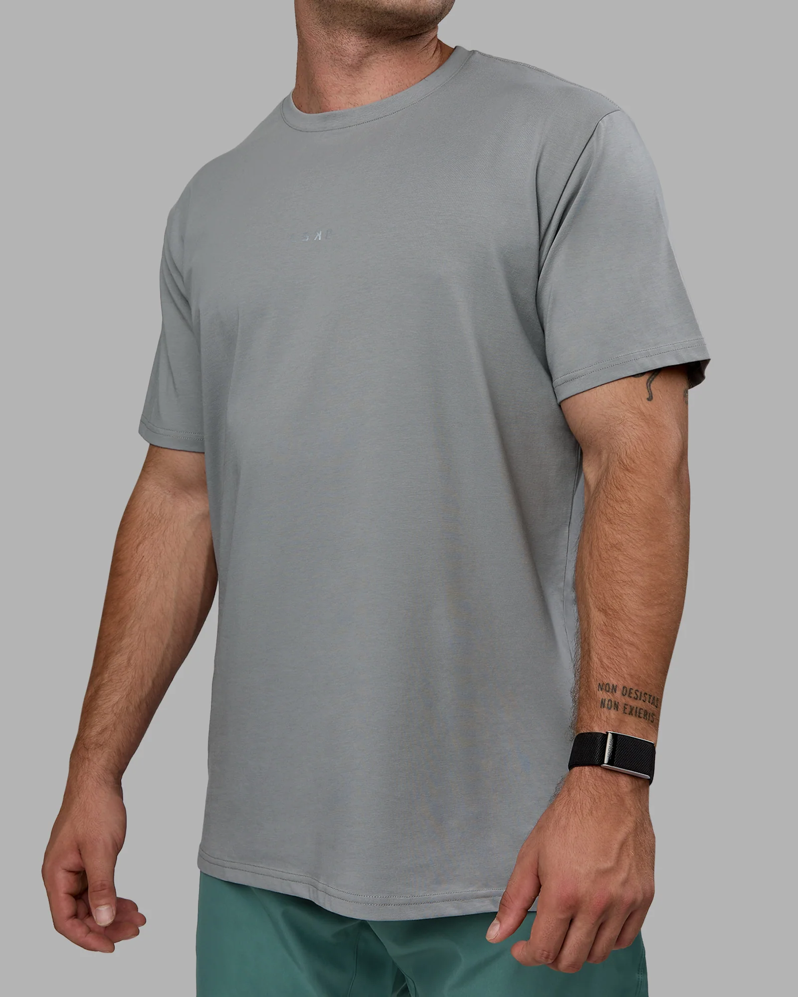 Base FLXCotton Tee - Circular Grey