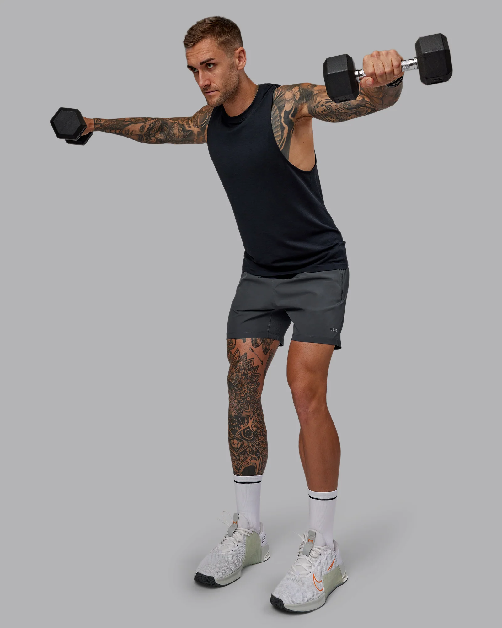 Rep 5" Performance Short - Dark Storm