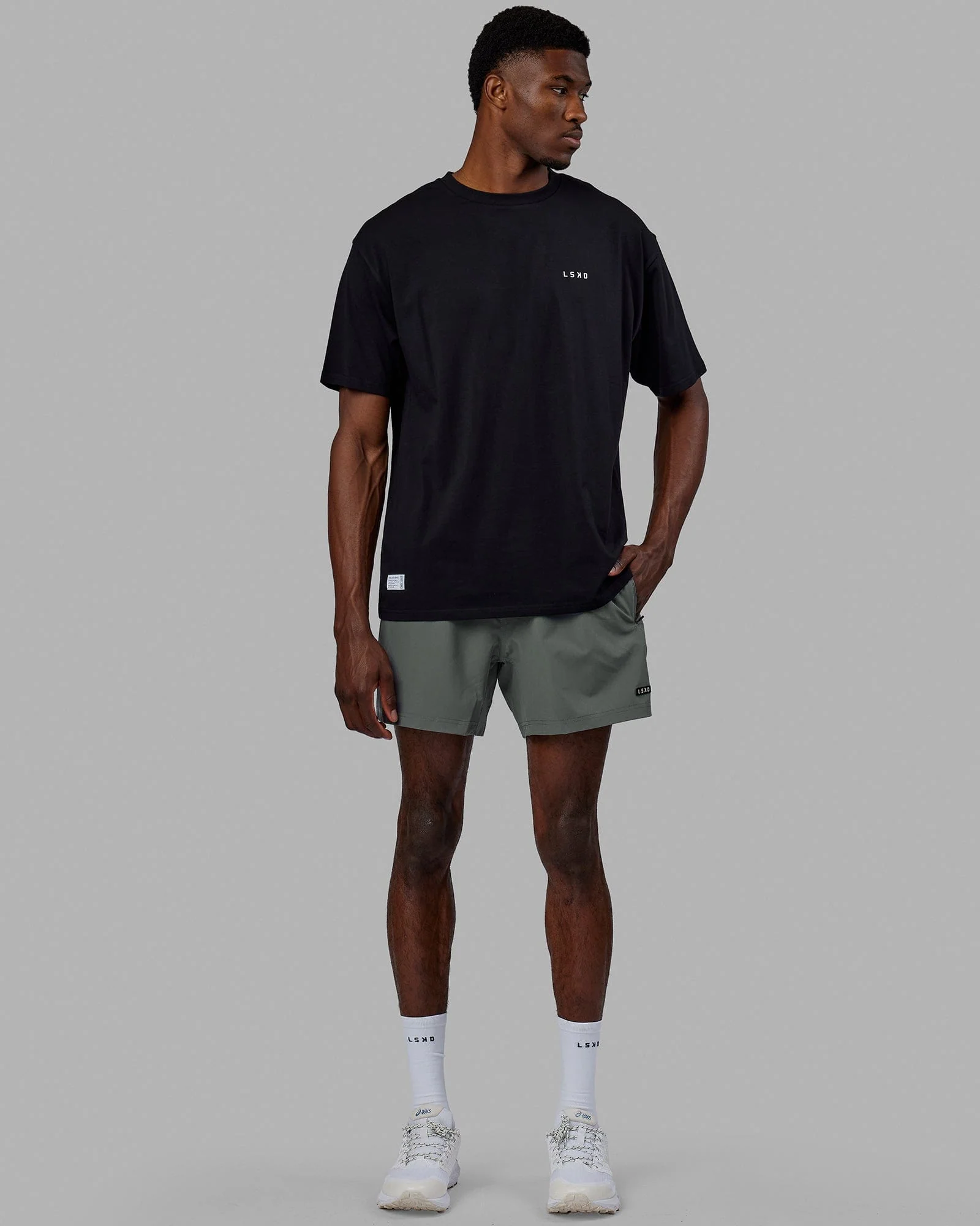Rep 5" Performance Short - Graphite