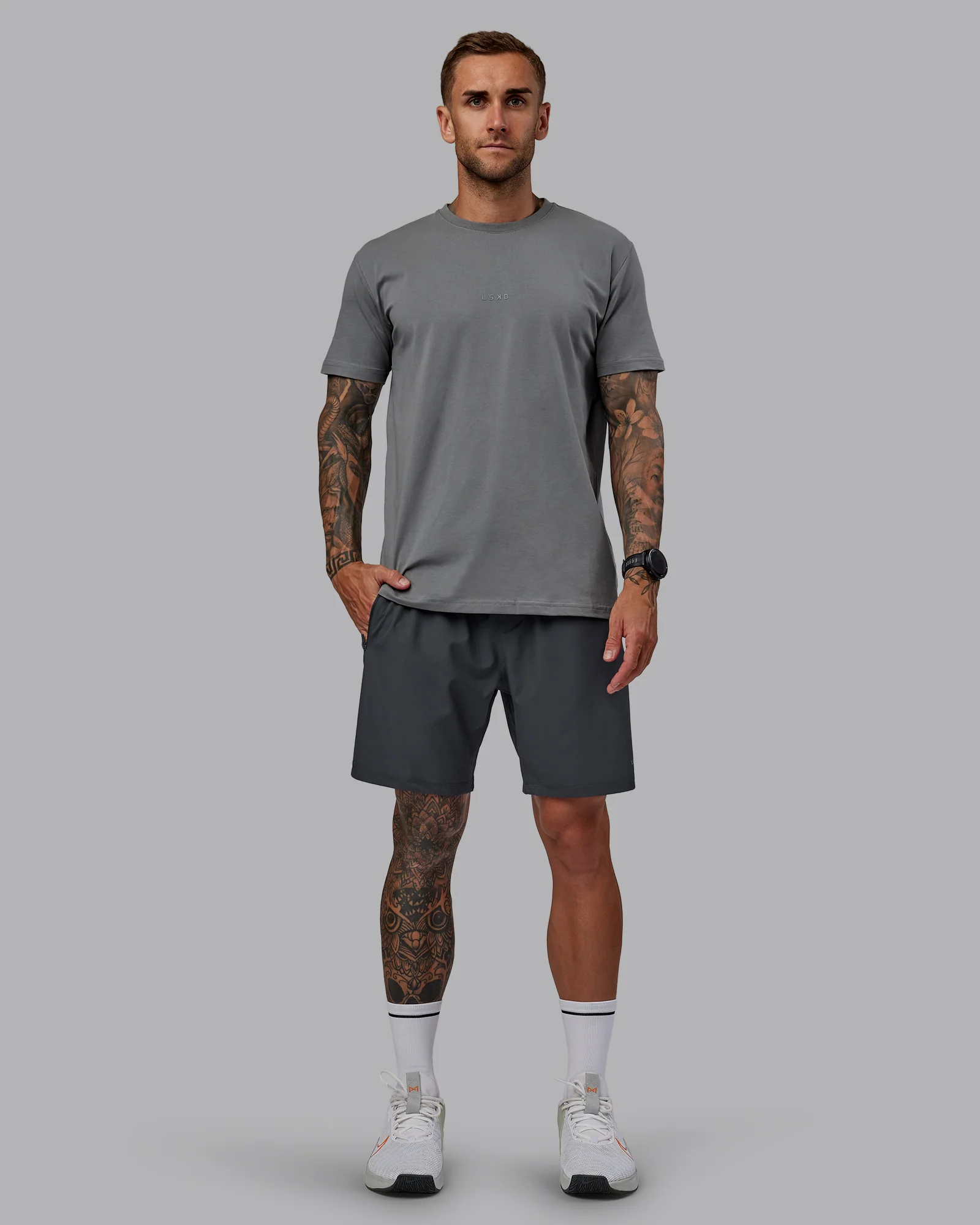 Rep 7'' Performance Short - Dark Storm