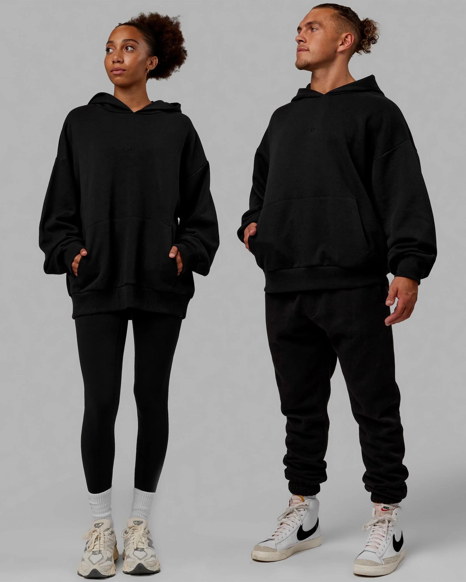 MVP Oversized Hoodie - Black