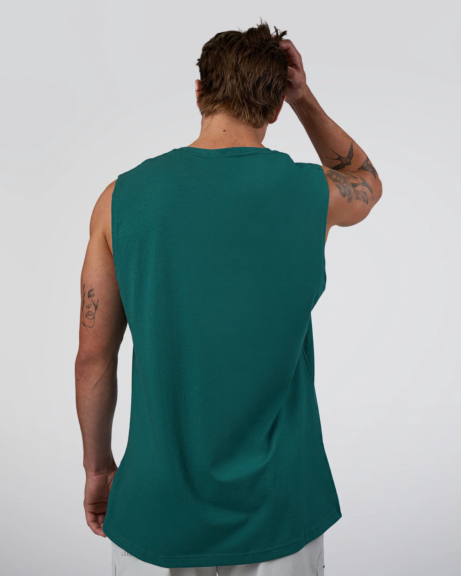 Base FLXCotton Tank - Transformative Teal