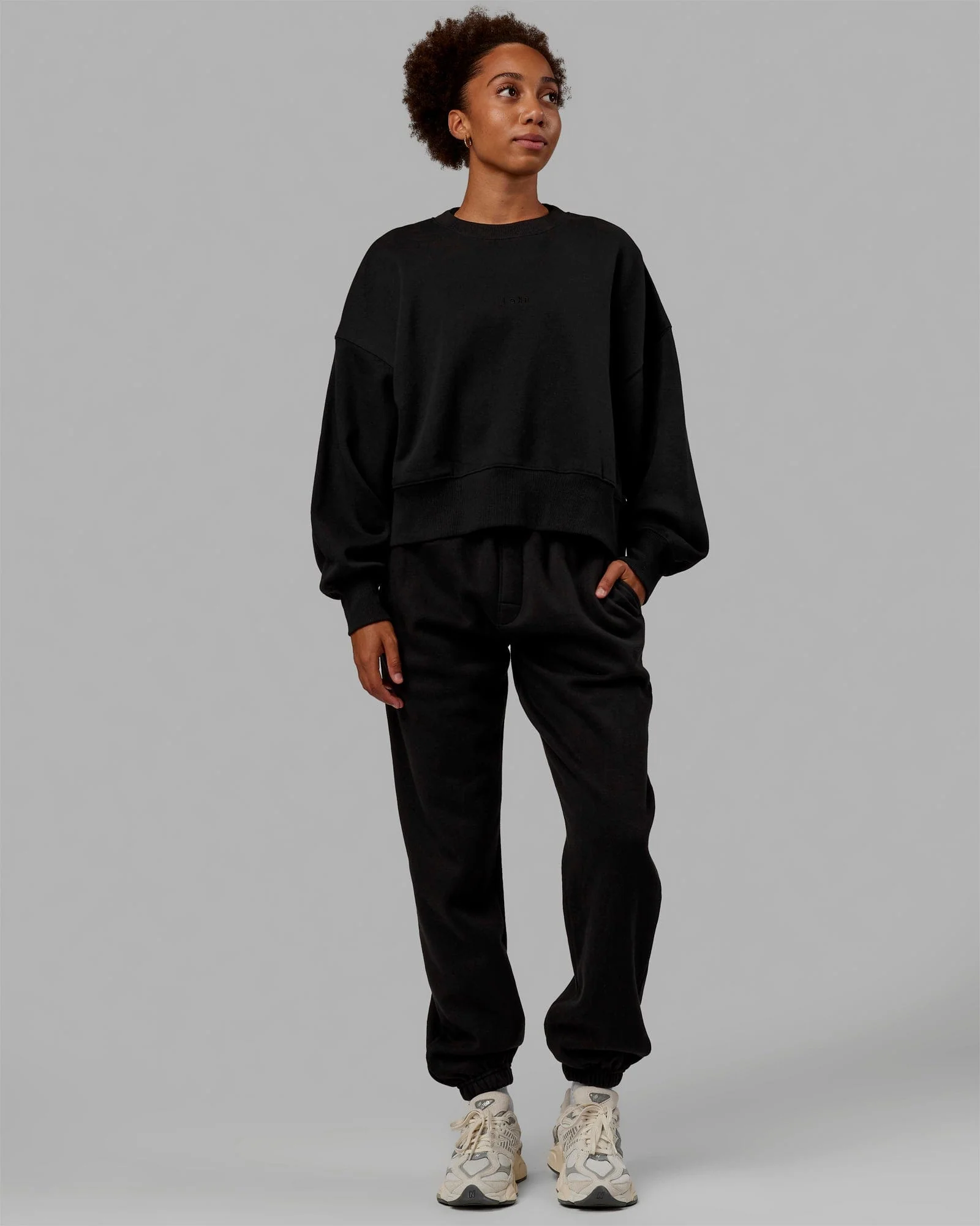 MVP Oversized Sweater - Black-Black