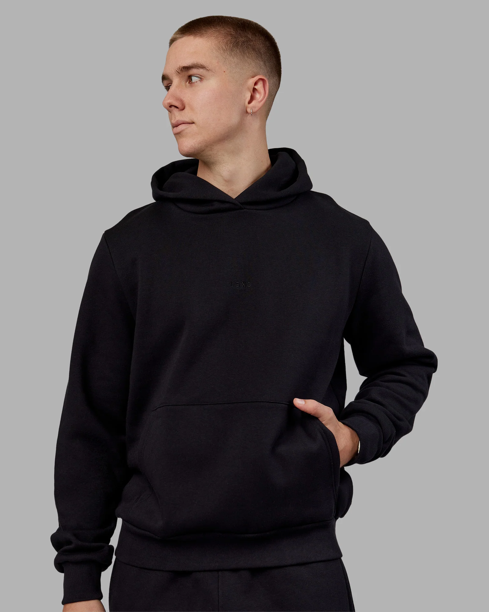 MVP Regular Fit Hoodie - Black