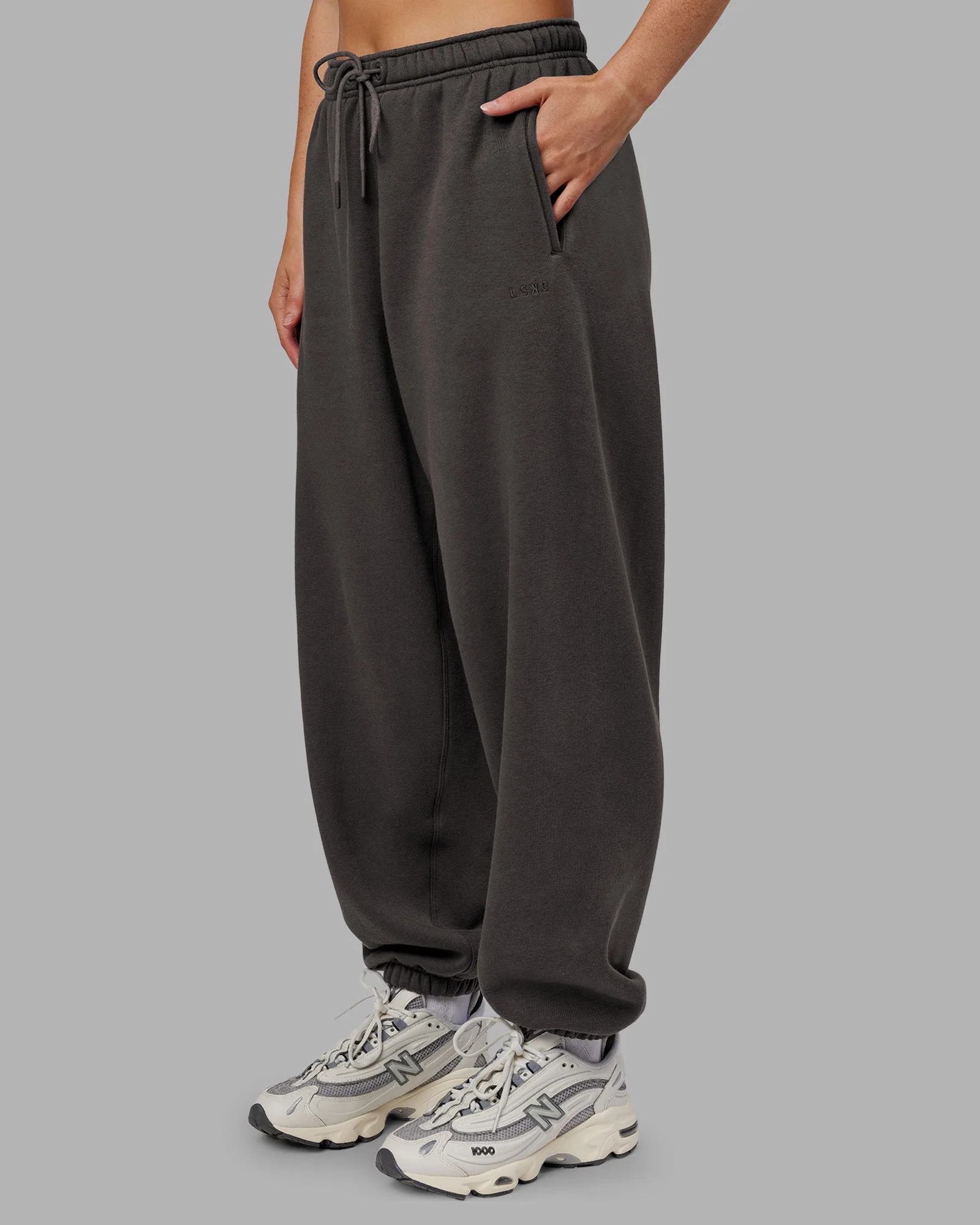 MVP Oversized Slouchy Fit Track Pant - Dark Storm