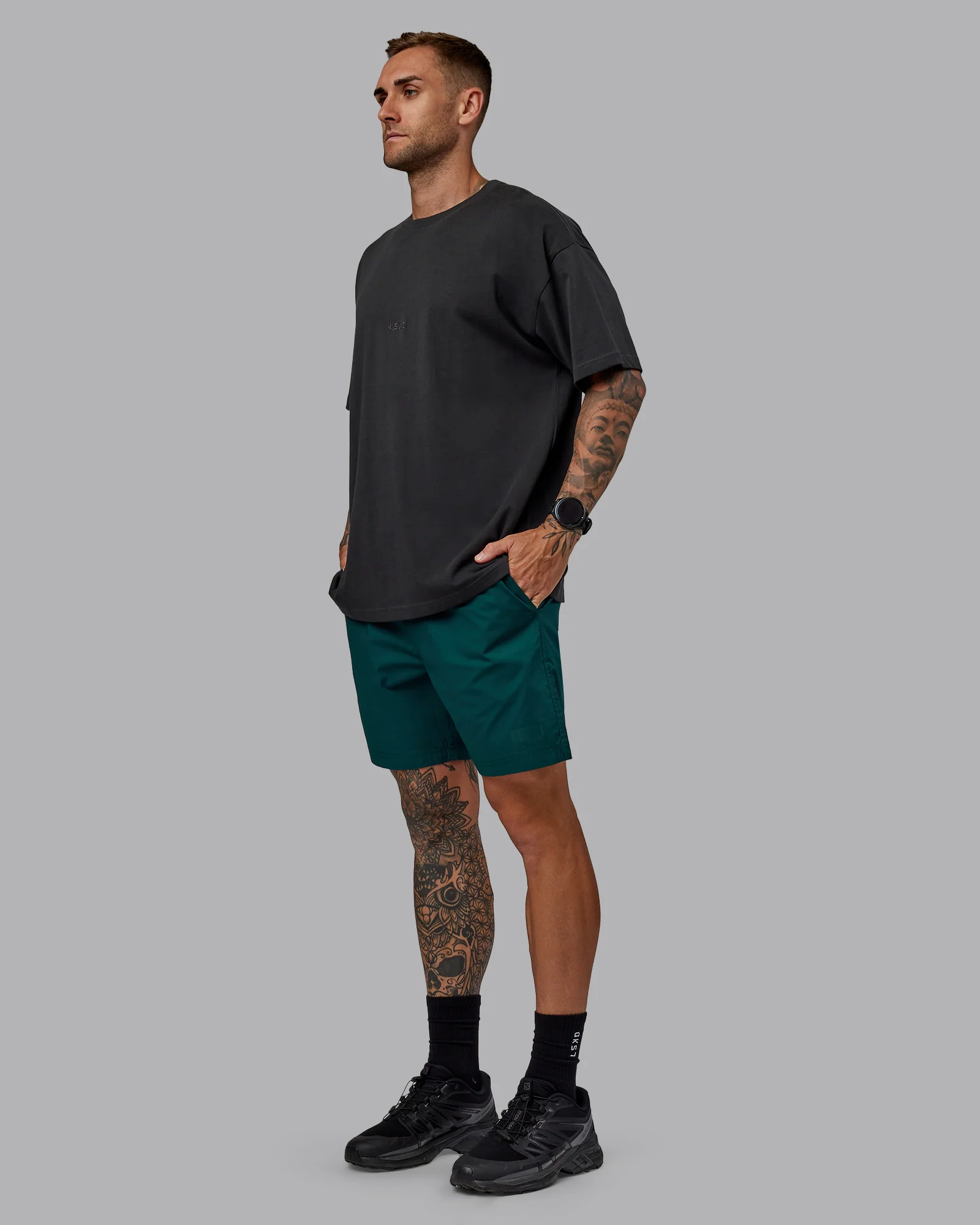 Daily 7" Short - Dark Moss 5 Daily 7" Short - Dark Moss