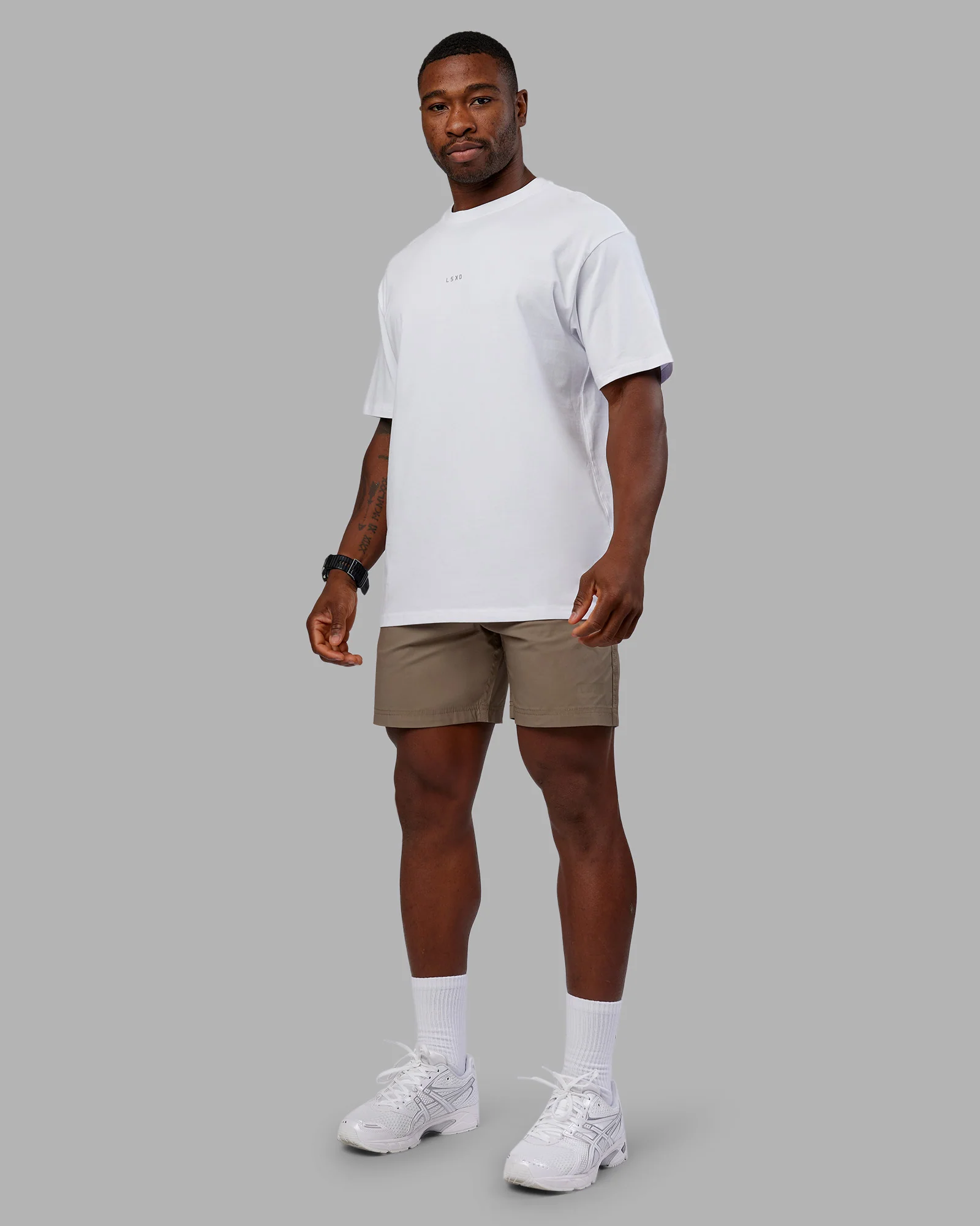 Daily 7" Short - Greige 3 Daily 7" Short - Greige