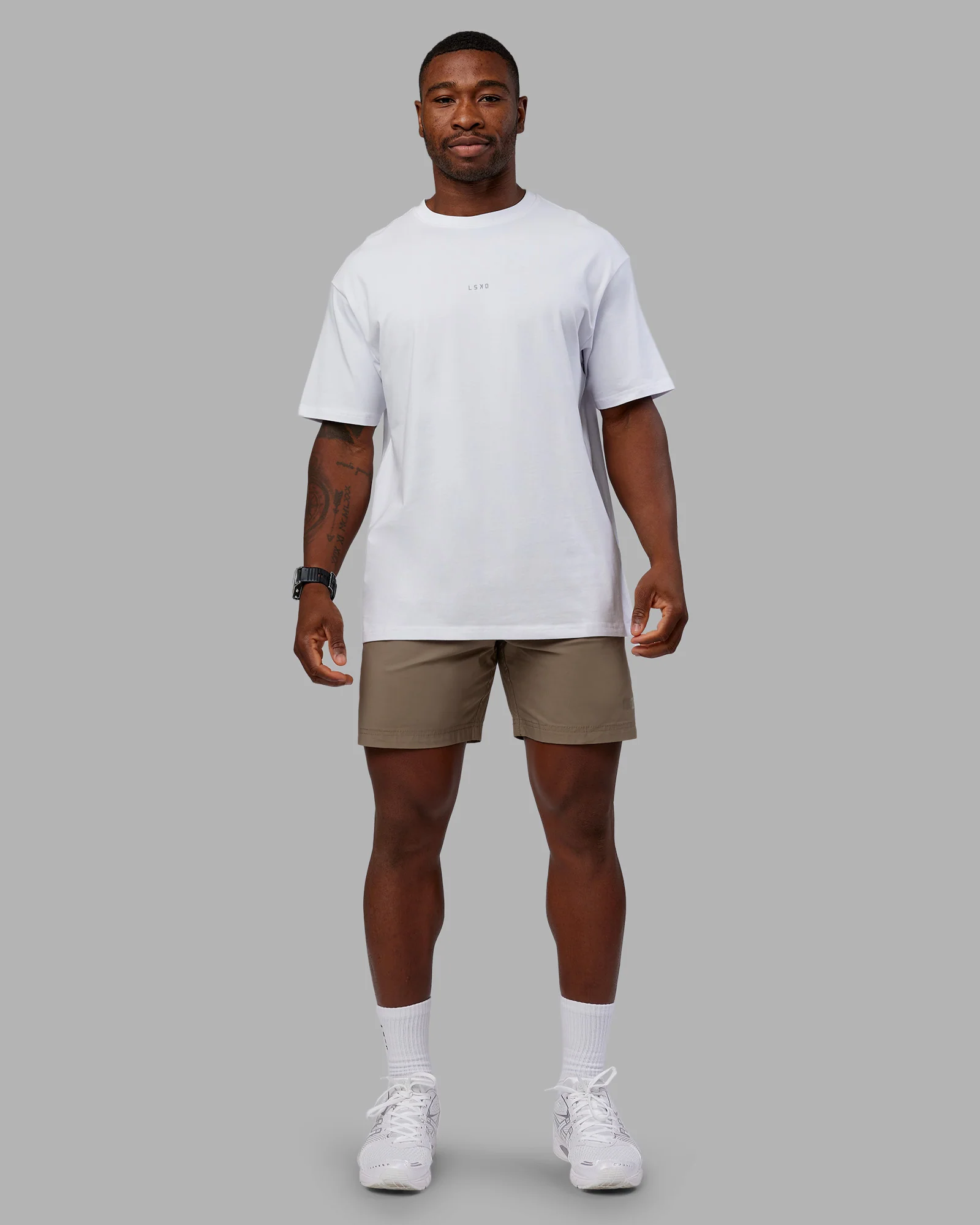 Daily 7" Short - Greige 6 Daily 7" Short - Greige