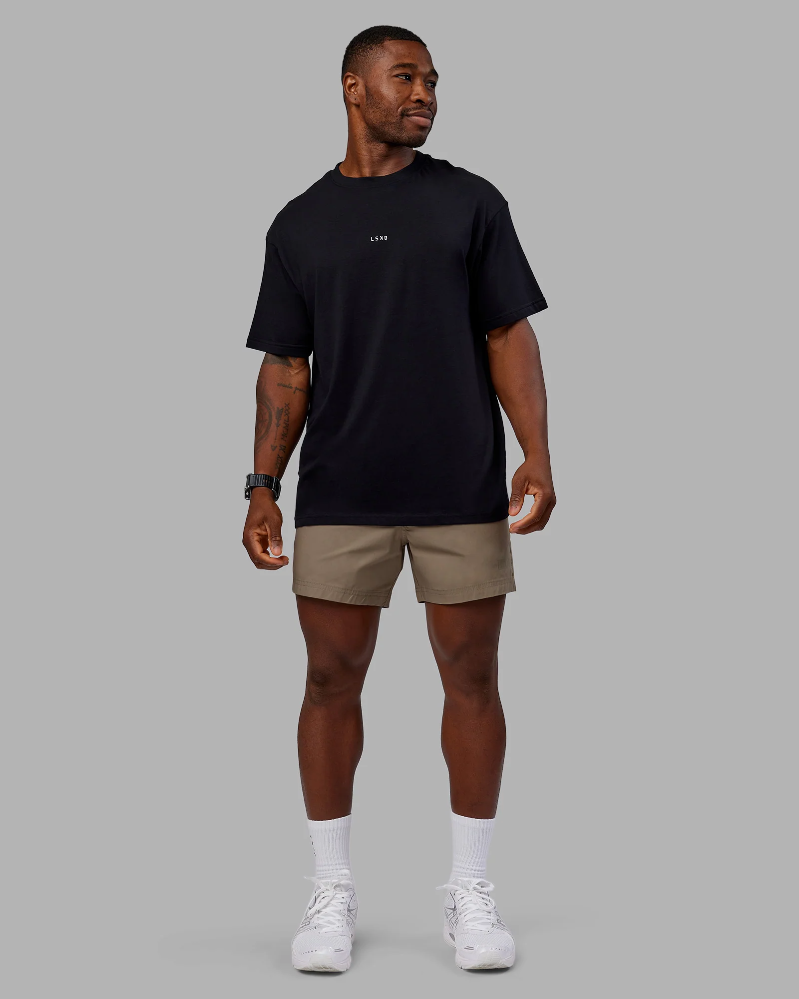 Daily 5" Short - Greige 5 Daily 5" Short - Greige