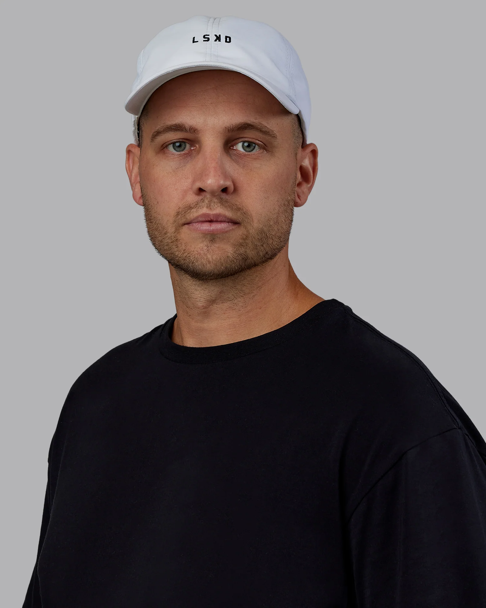 Train Cap - White-Black