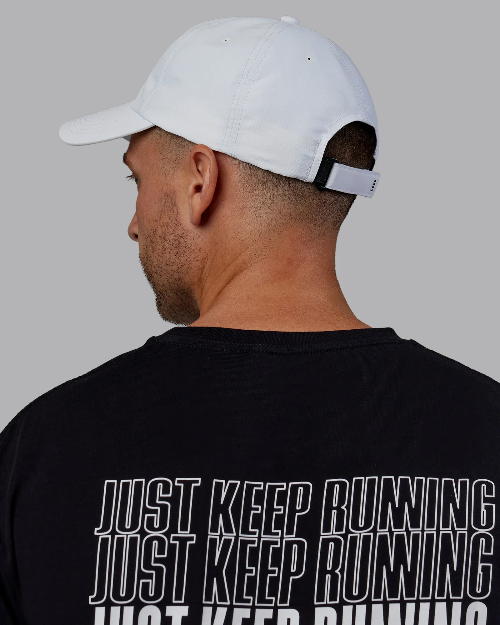 Train Cap - White-Black 3 Train Cap - White-Black