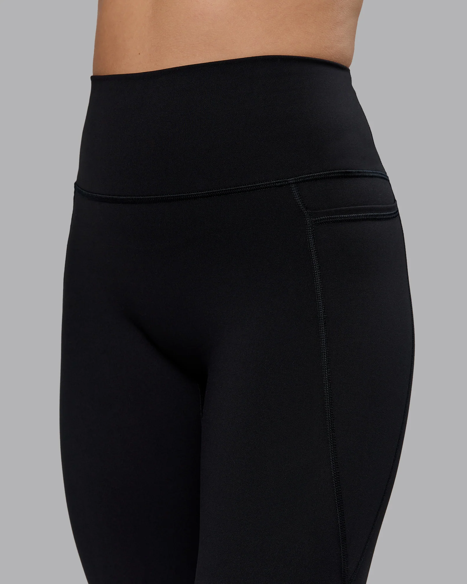 Fusion Ultra High-Rise Flared Petite Legging Pockets - Black 7 Fusion Ultra High-Rise Flared Petite Legging Pockets - Black