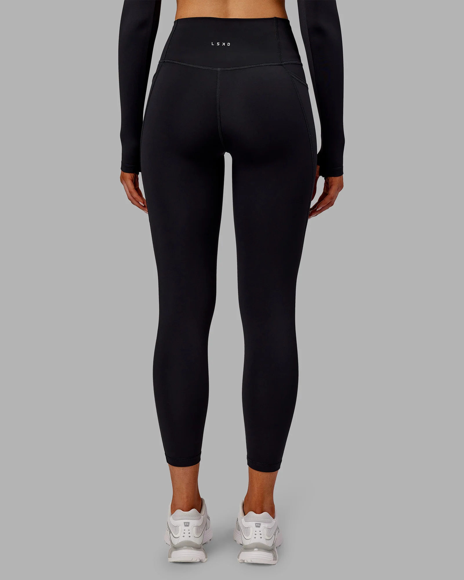 Fusion Thermal Ultra High-Rise 7/8 Legging Pockets - Black