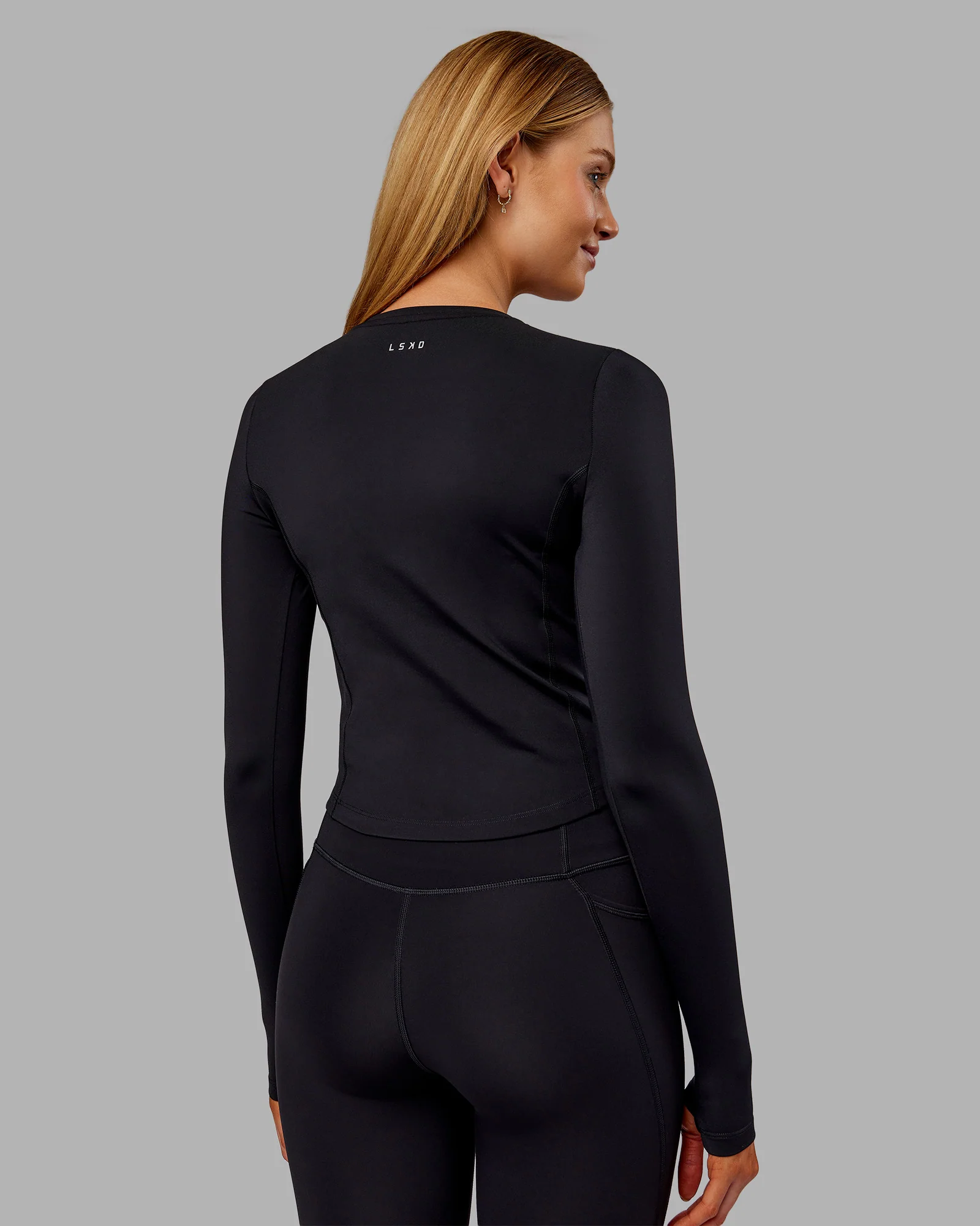 Embrace Thermal Long Sleeve Tee - Black 4 Embrace Thermal Long Sleeve Tee - Black