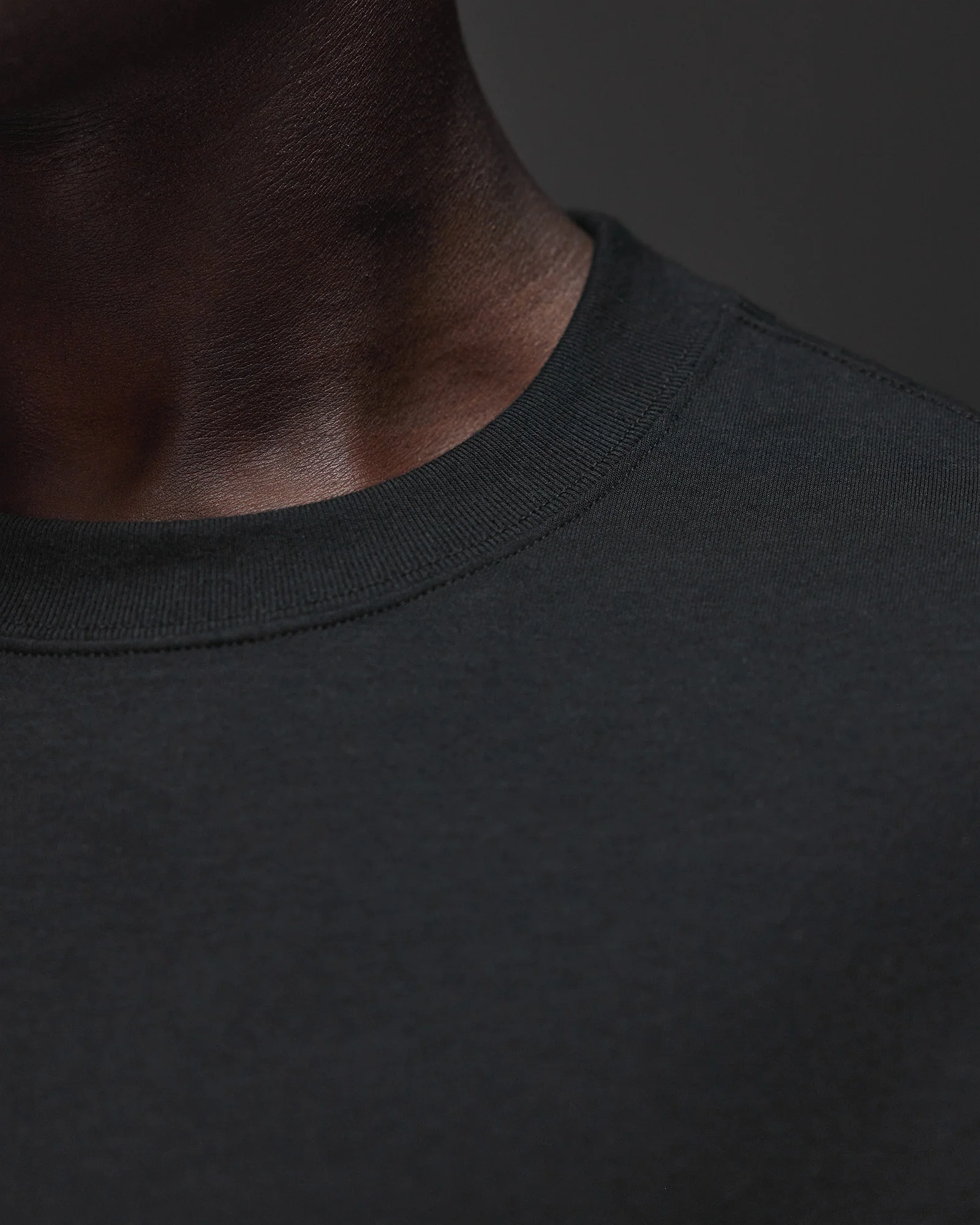 AfterDark ZeroCrease Oversized Tee - Black