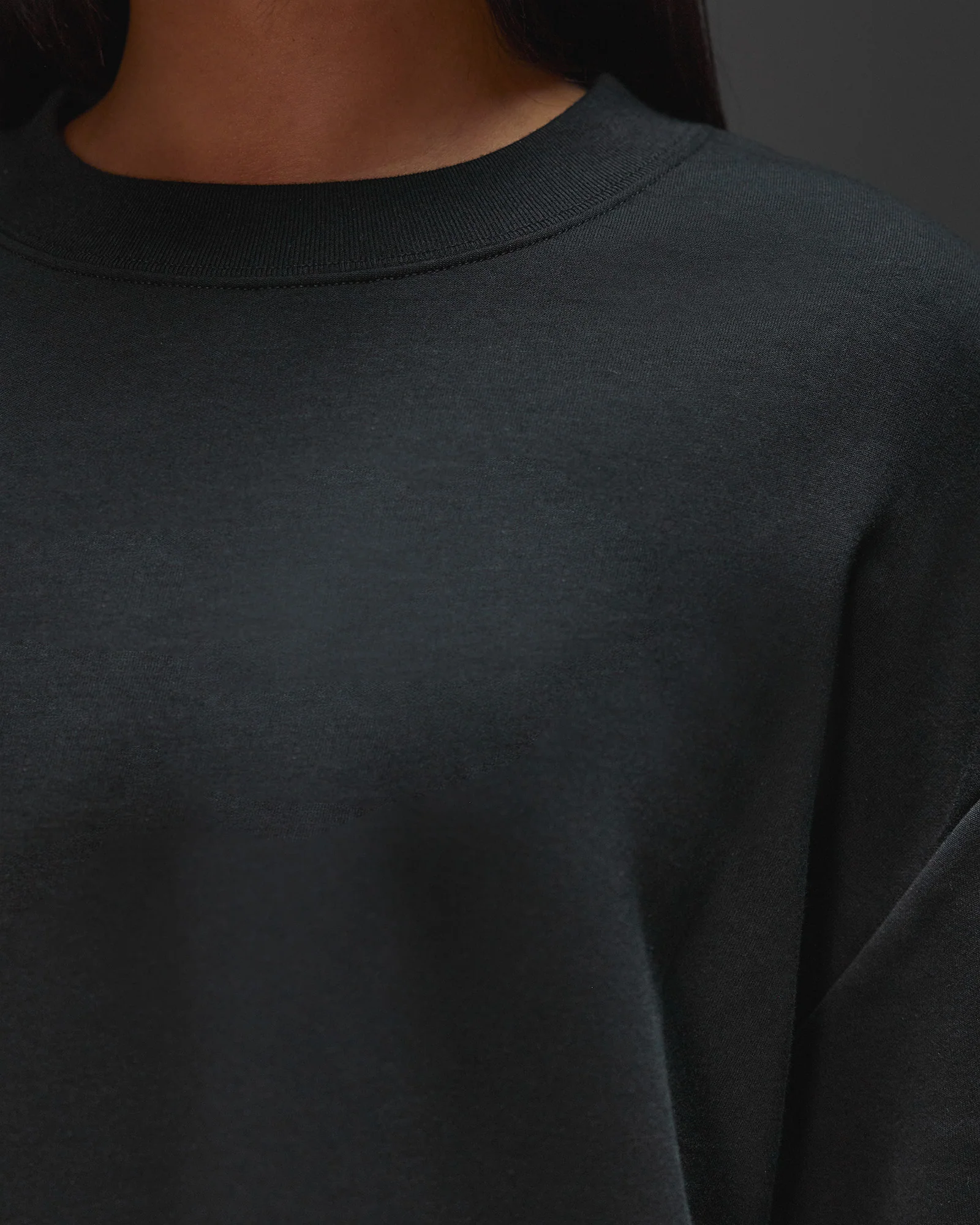 AfterDark ZeroCrease Oversized Tee - Black