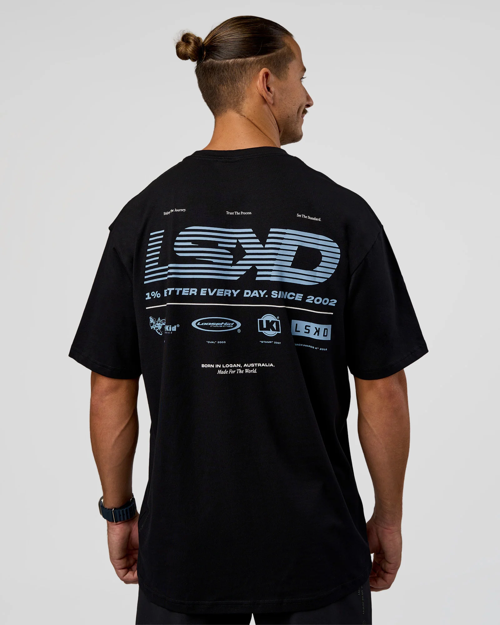 Archive FLXCotton Oversized Tee - Black-Open Air