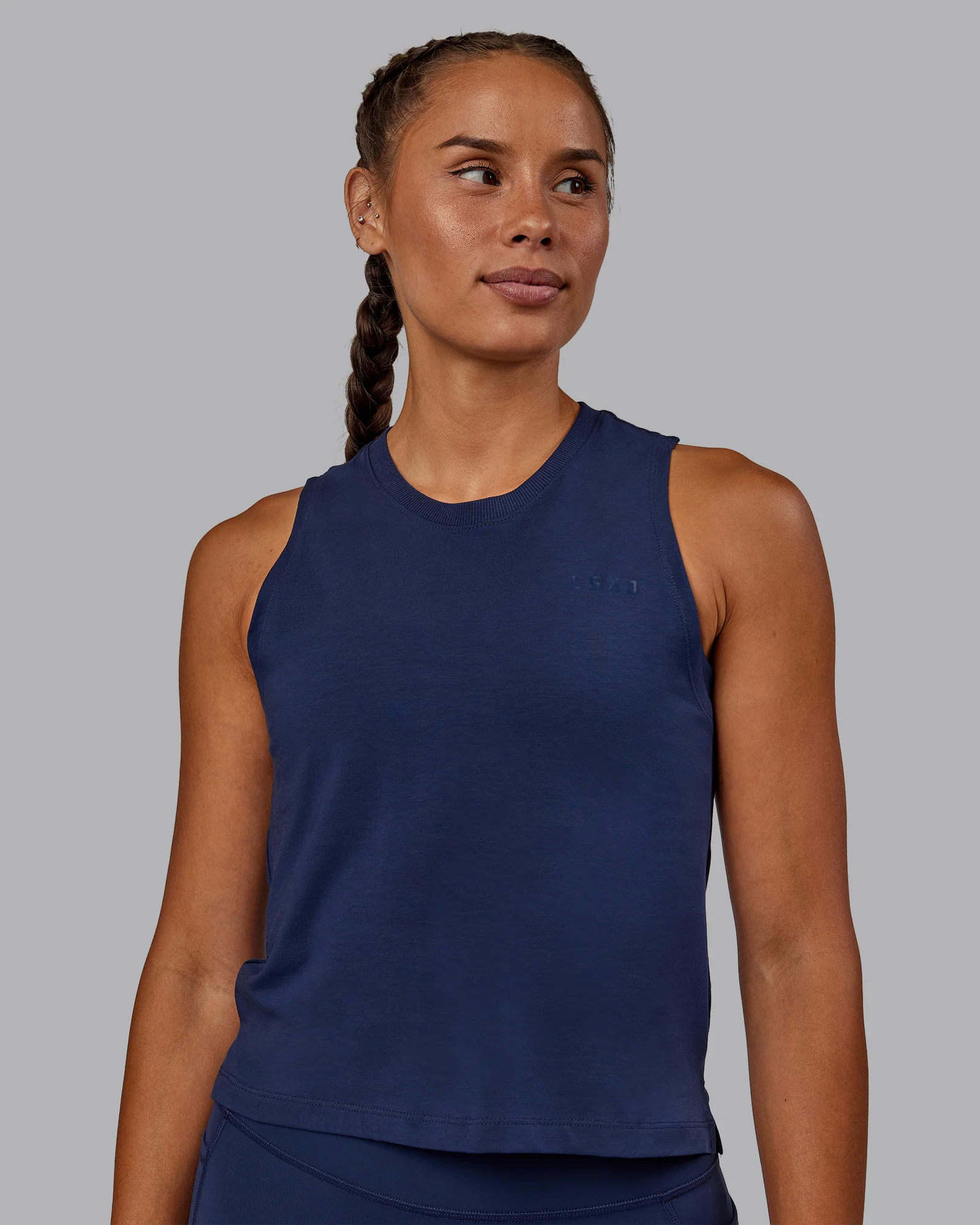 Deluxe PimaFLX Tank - Future Navy