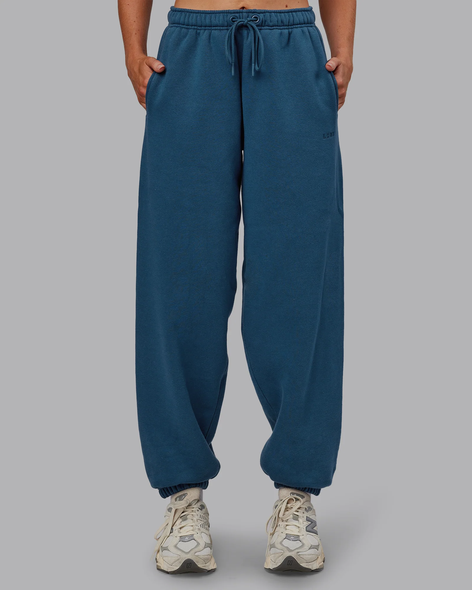 MVP Oversized Slouchy Fit Track Pant - Indigo