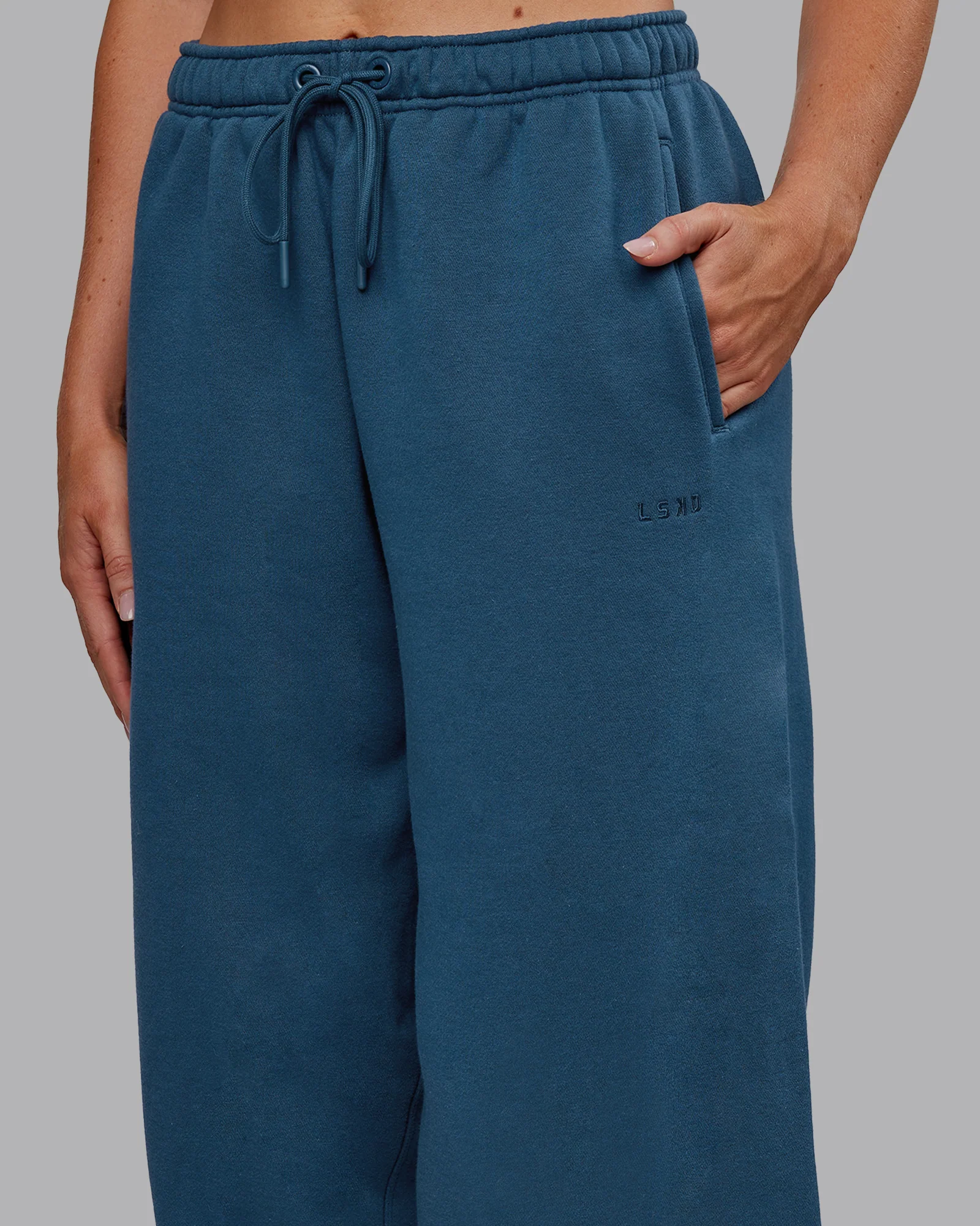 MVP Oversized Slouchy Fit Track Pant - Indigo