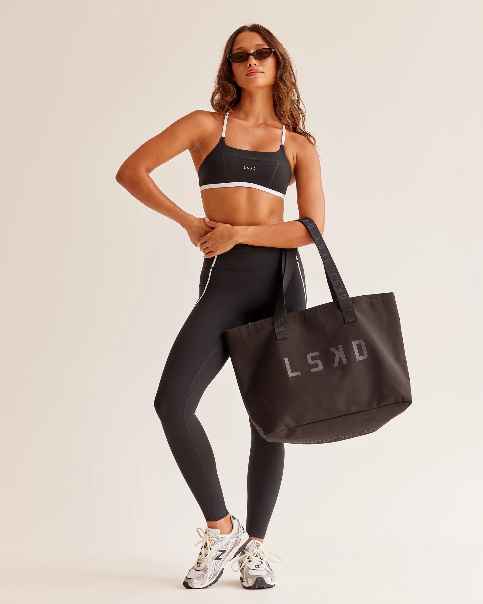 Hold It All Canvas Tote - Black