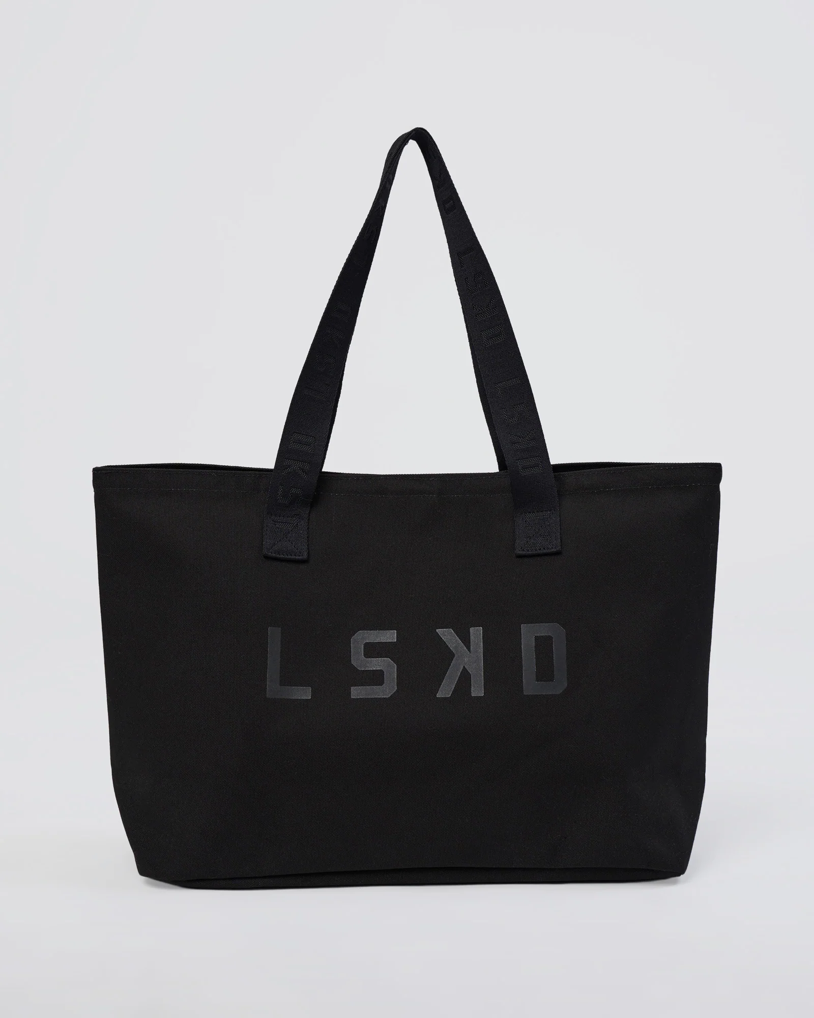 Hold It All Canvas Tote - Black