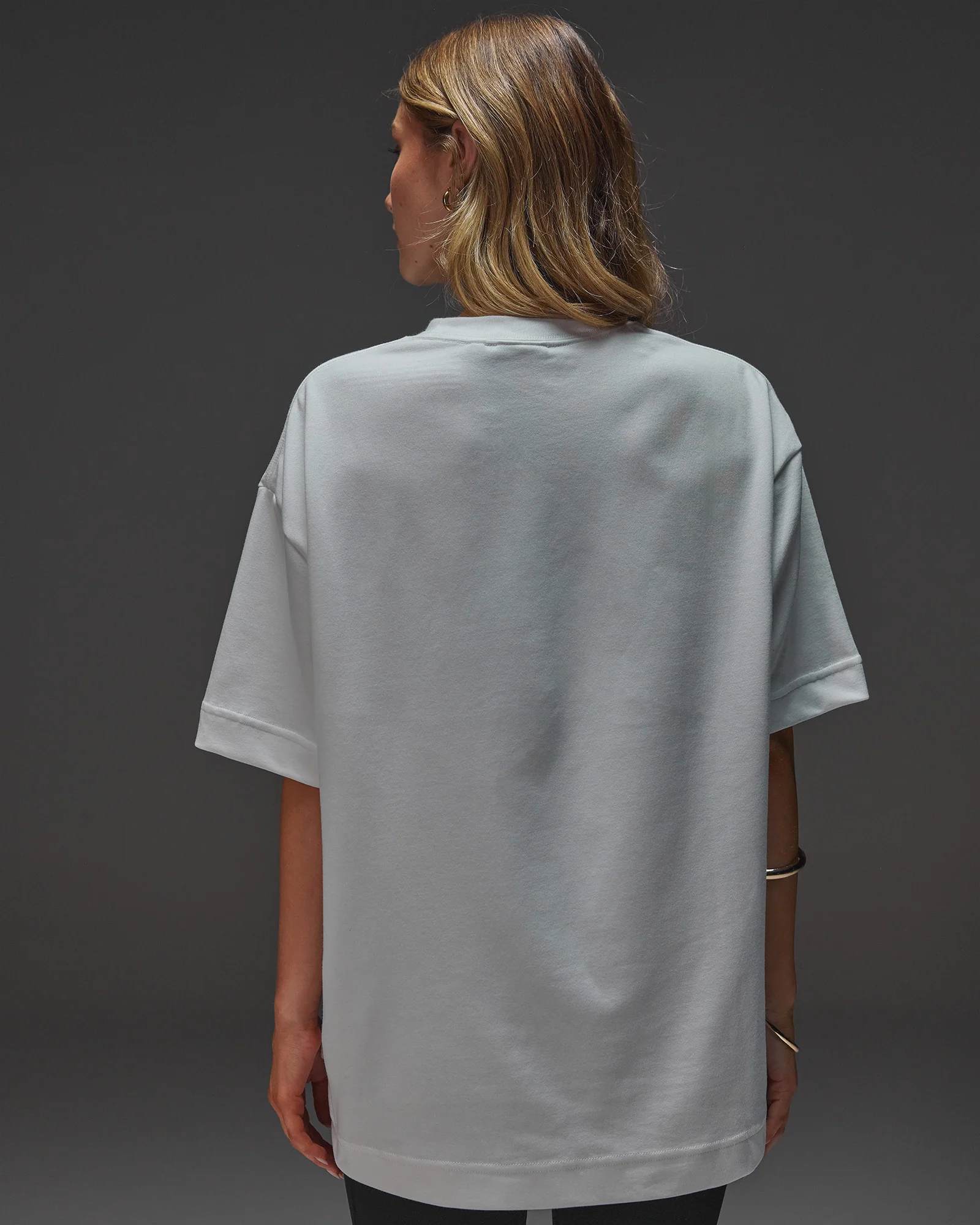 AfterDark ZeroCrease Oversized Tee - White 12 AfterDark ZeroCrease Oversized Tee - White