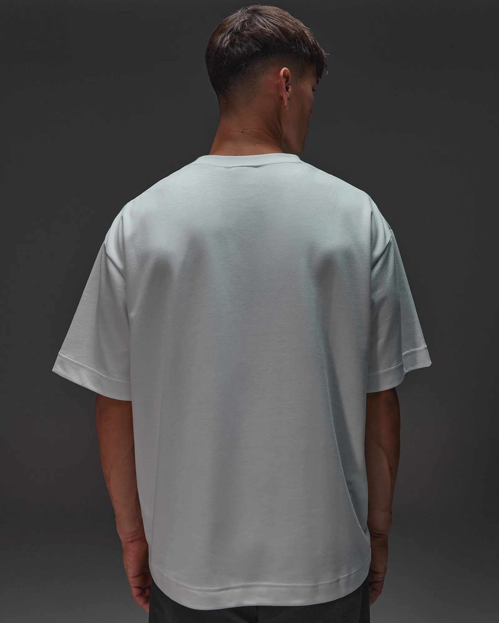 AfterDark ZeroCrease Oversized Tee - White 5 AfterDark ZeroCrease Oversized Tee - White