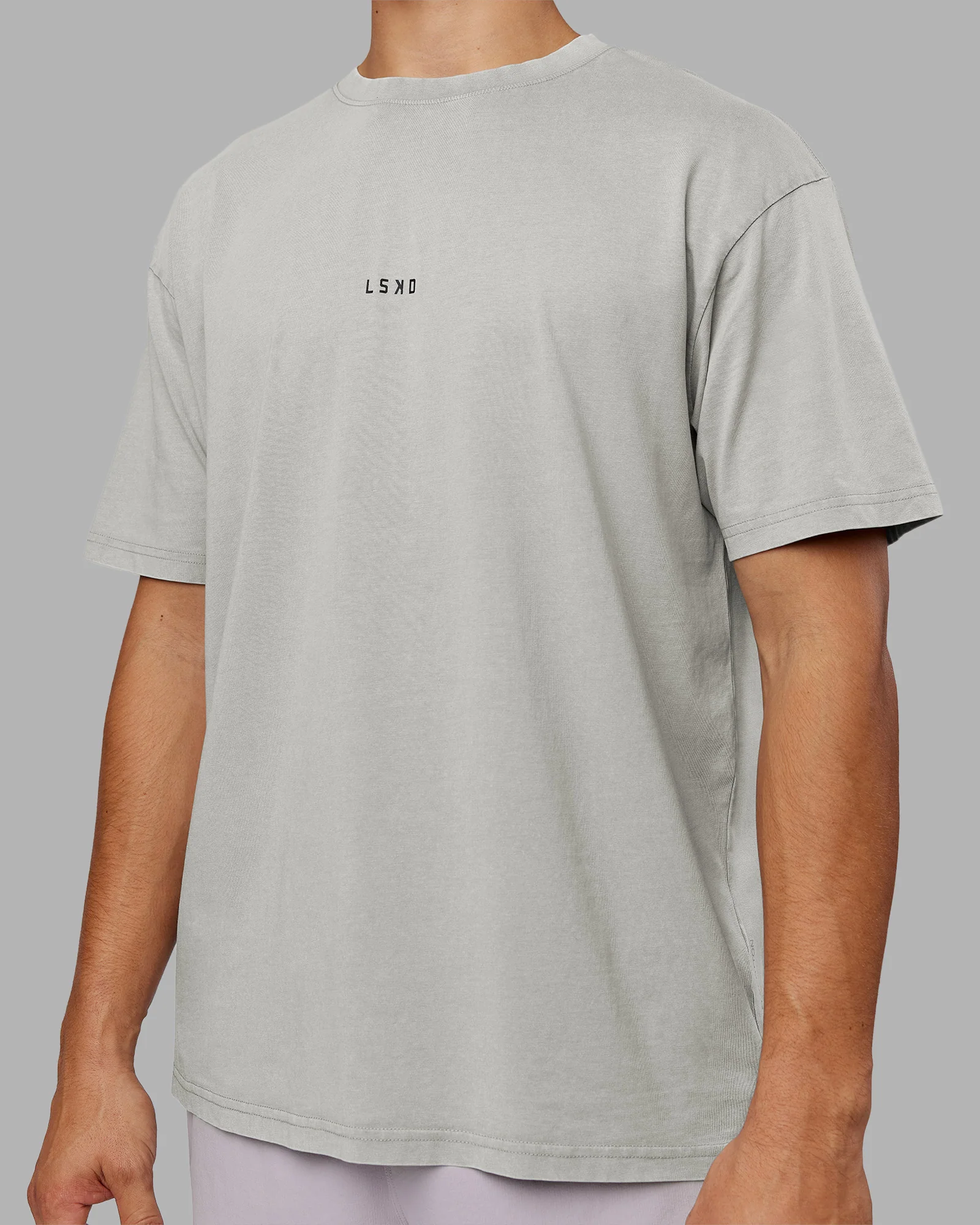 Be Yourself FLXCotton Tee Oversize - Circular Grey Washed-Violet 10 Be Yourself FLXCotton Tee Oversize - Circular Grey Washed-Violet