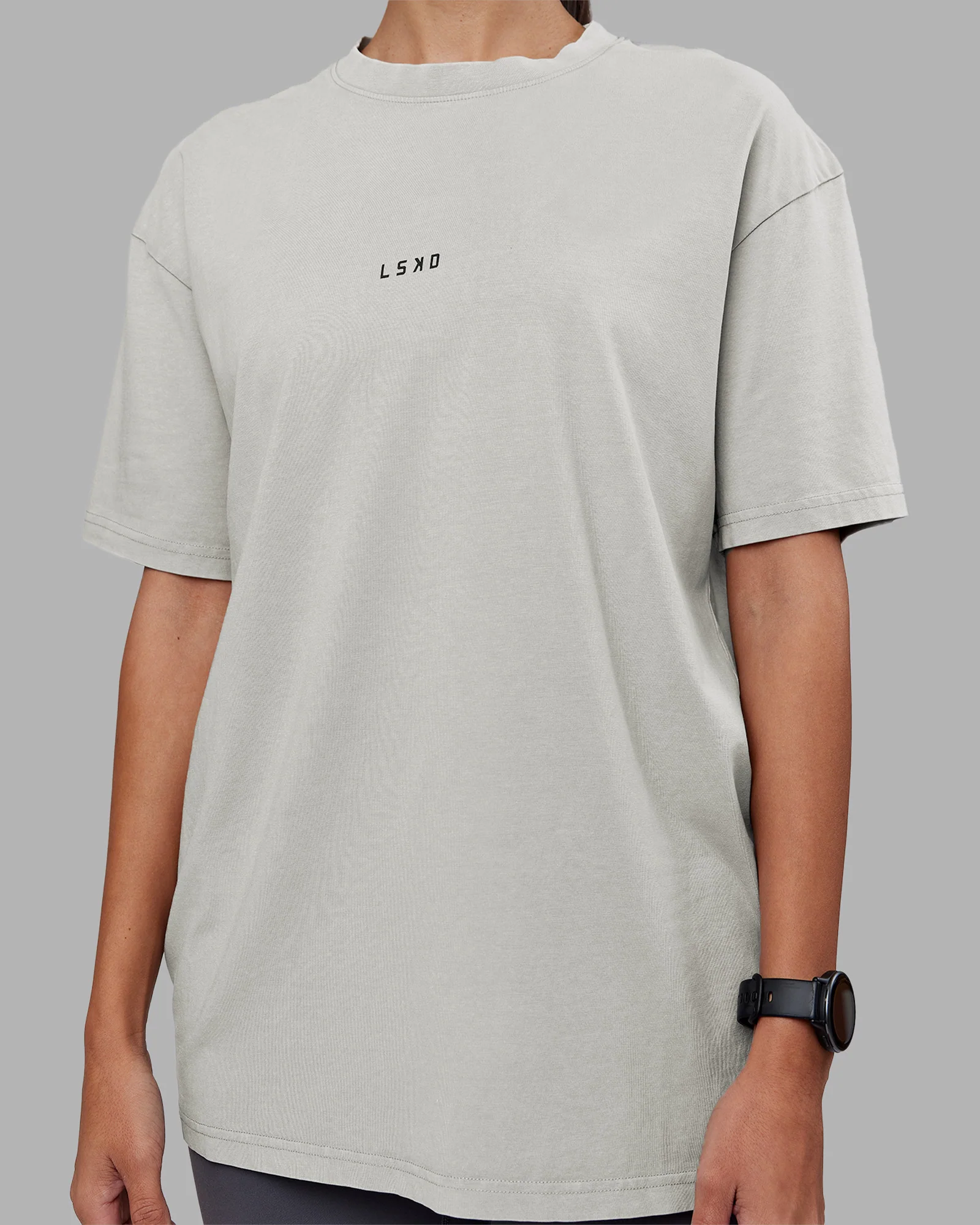 Be Yourself FLXCotton Tee Oversize - Circular Grey Washed-Violet 11 Be Yourself FLXCotton Tee Oversize - Circular Grey Washed-Violet