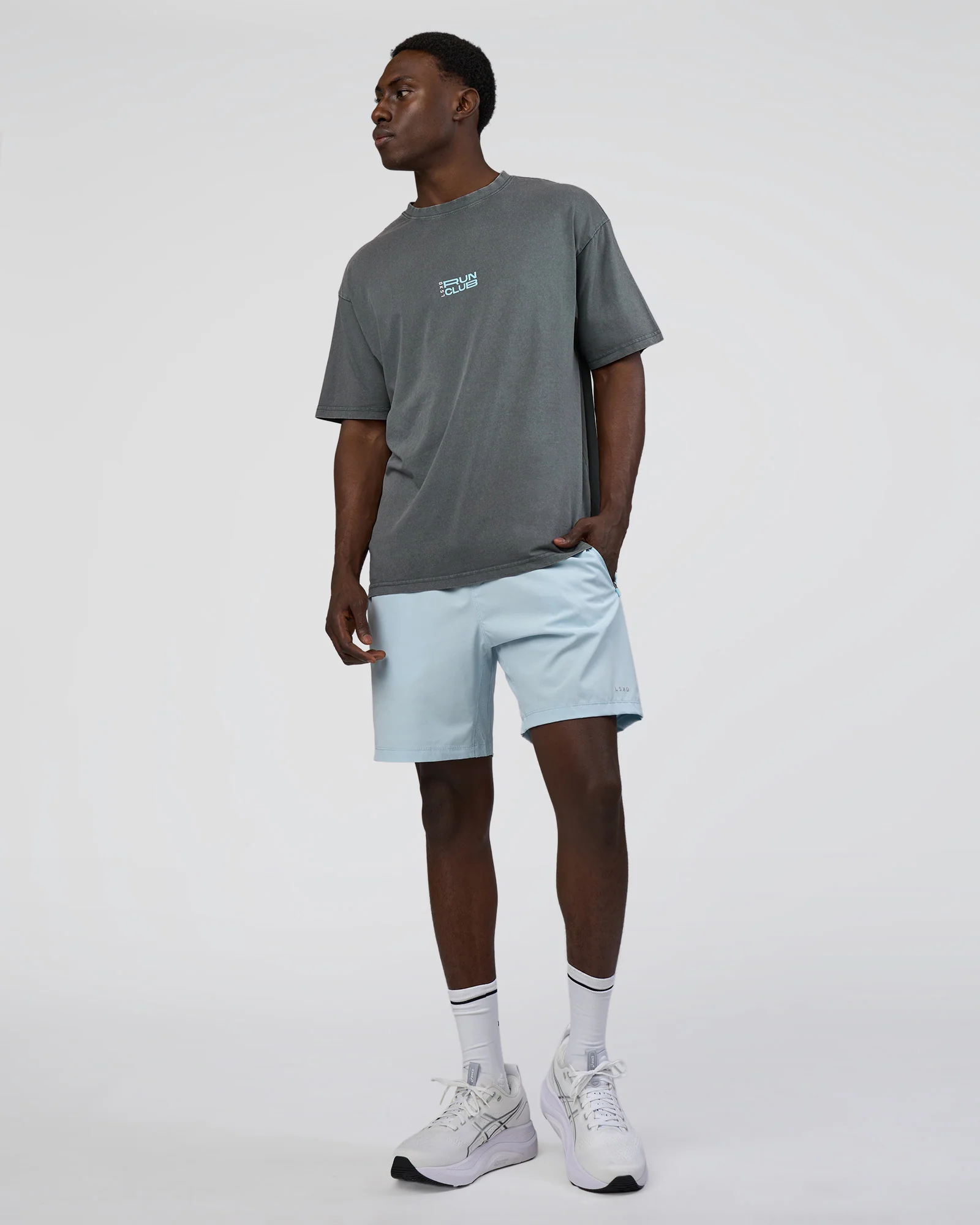 Runner's FLXCotton Oversized Tee - Dark Storm Washed-Open Air 6 Runner's FLXCotton Oversized Tee - Dark Storm Washed-Open Air
