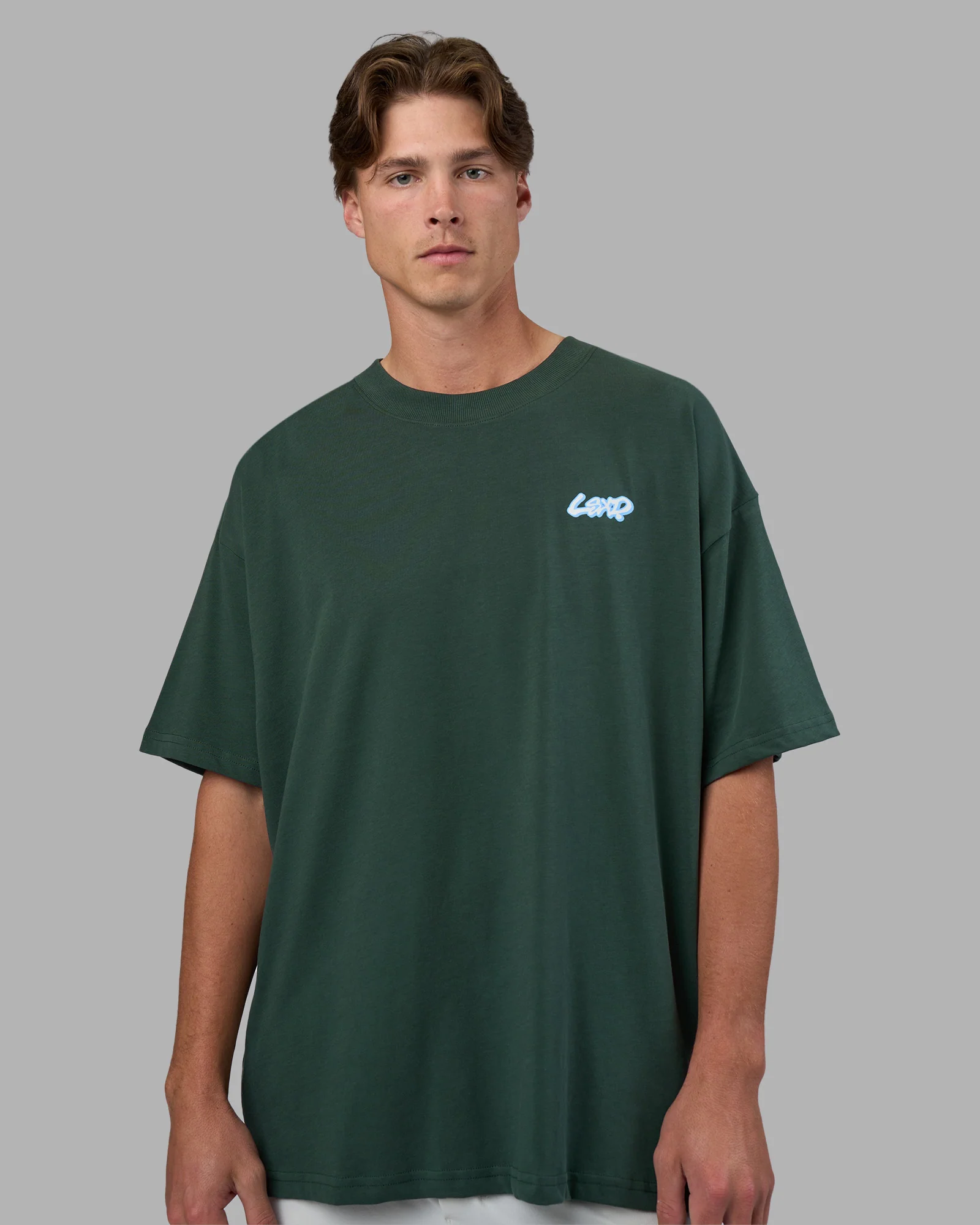 Break Through Heavyweight Oversized Tee - Vital Green-Open Air 3 Break Through Heavyweight Oversized Tee - Vital Green-Open Air