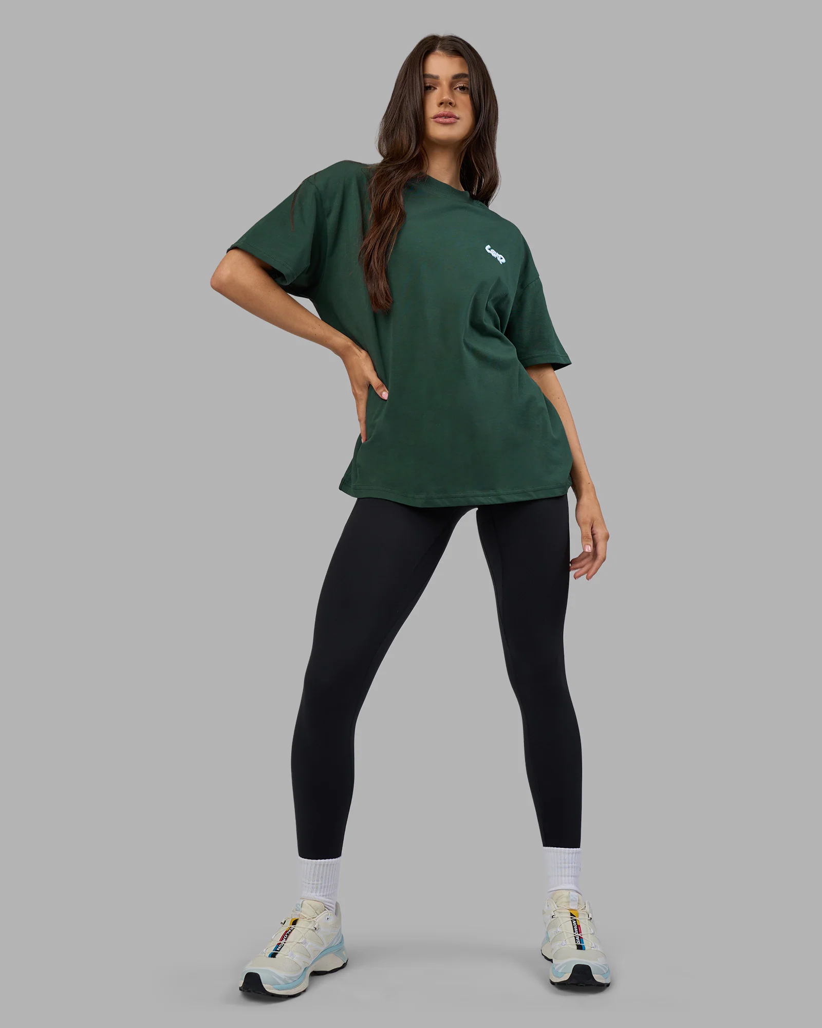 Break Through Heavyweight Oversized Tee - Vital Green-Open Air 4 Break Through Heavyweight Oversized Tee - Vital Green-Open Air