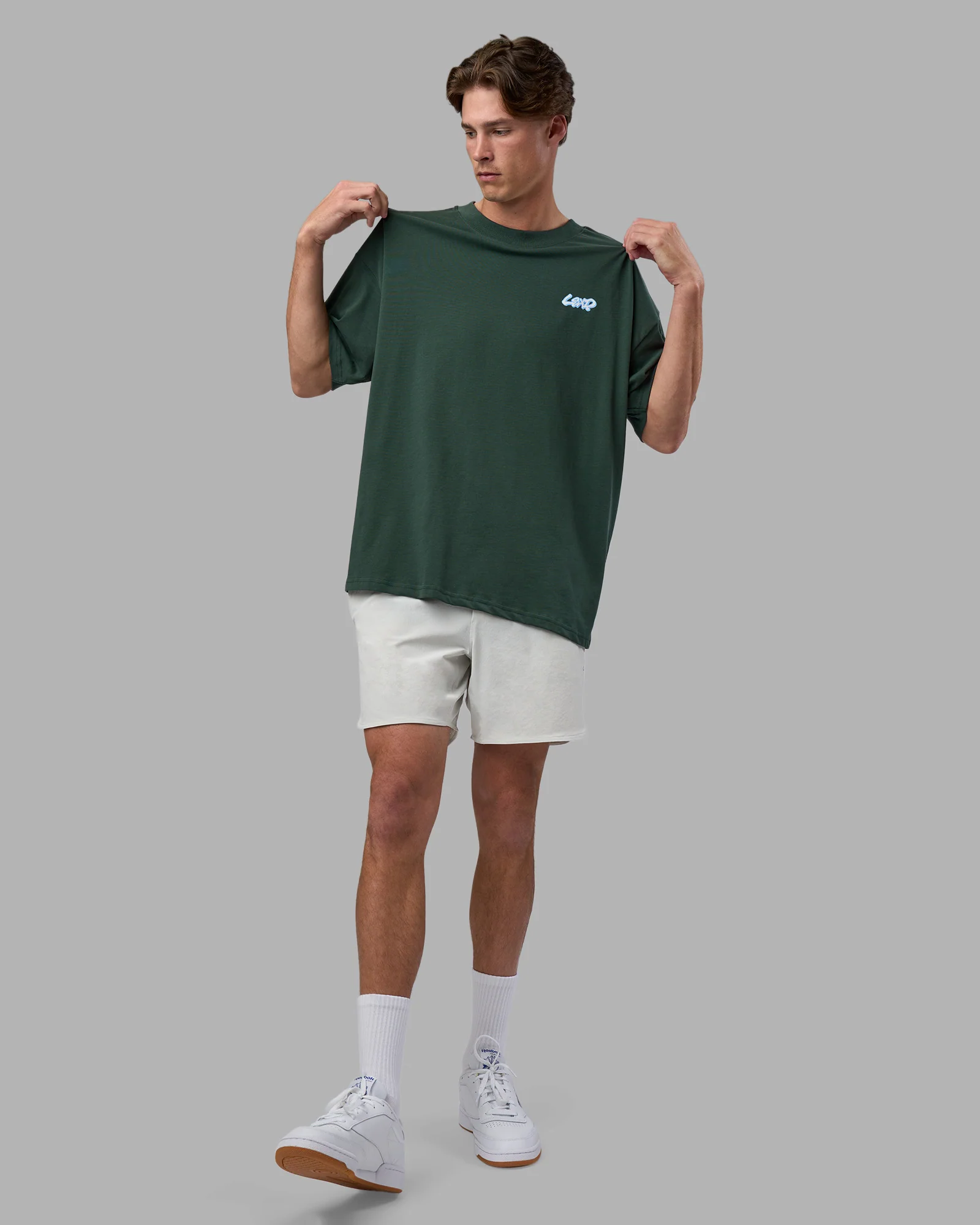 Break Through Heavyweight Oversized Tee - Vital Green-Open Air 7 Break Through Heavyweight Oversized Tee - Vital Green-Open Air