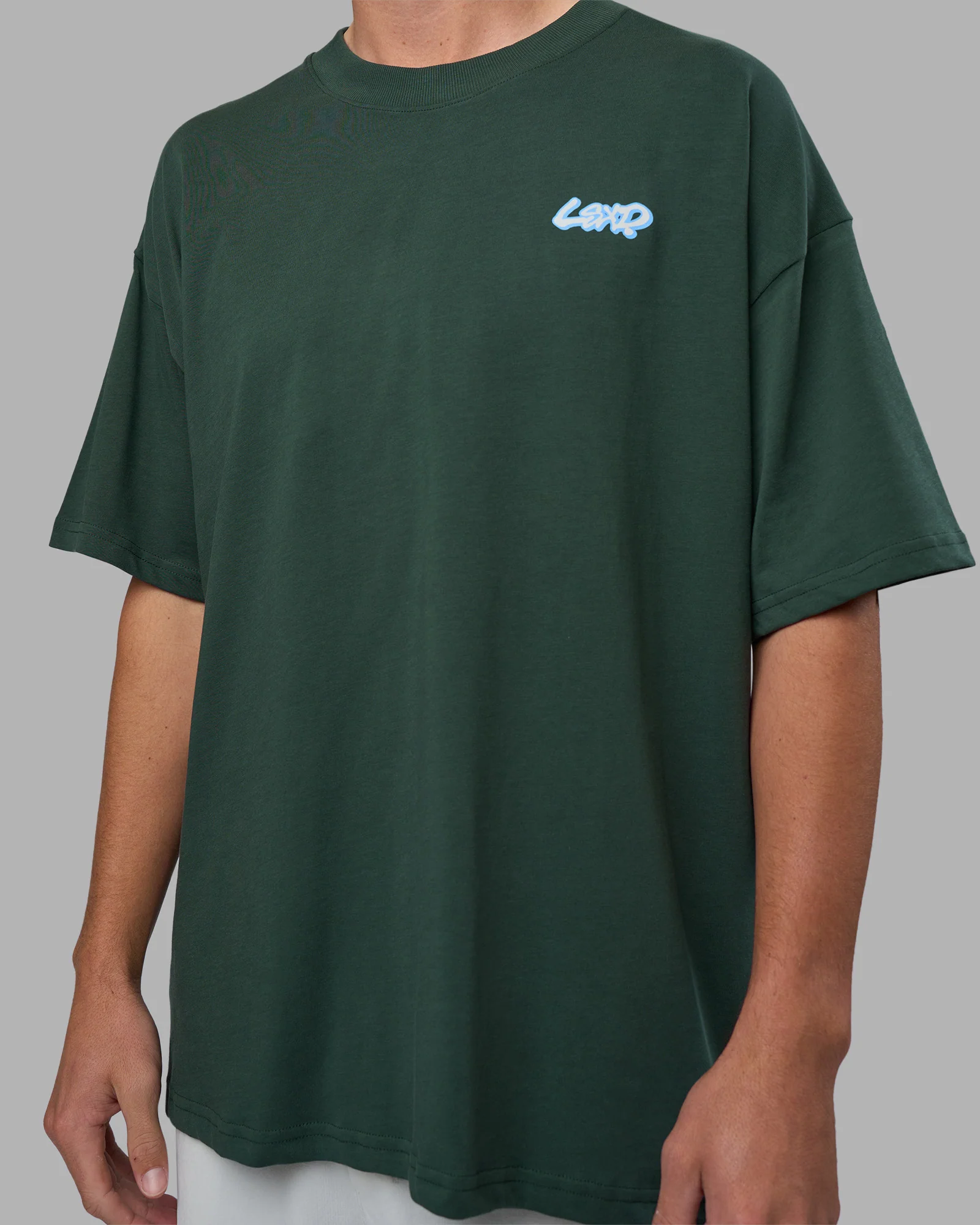 Break Through Heavyweight Oversized Tee - Vital Green-Open Air 8 Break Through Heavyweight Oversized Tee - Vital Green-Open Air