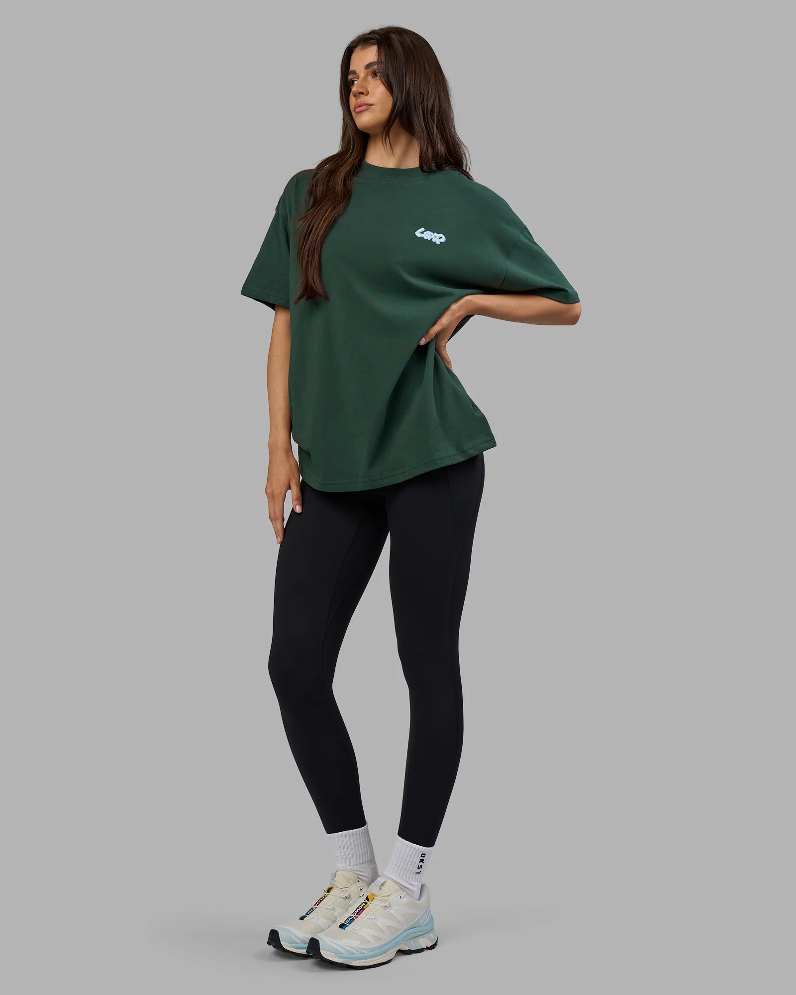 Break Through Heavyweight Oversized Tee - Vital Green-Open Air 9 Break Through Heavyweight Oversized Tee - Vital Green-Open Air
